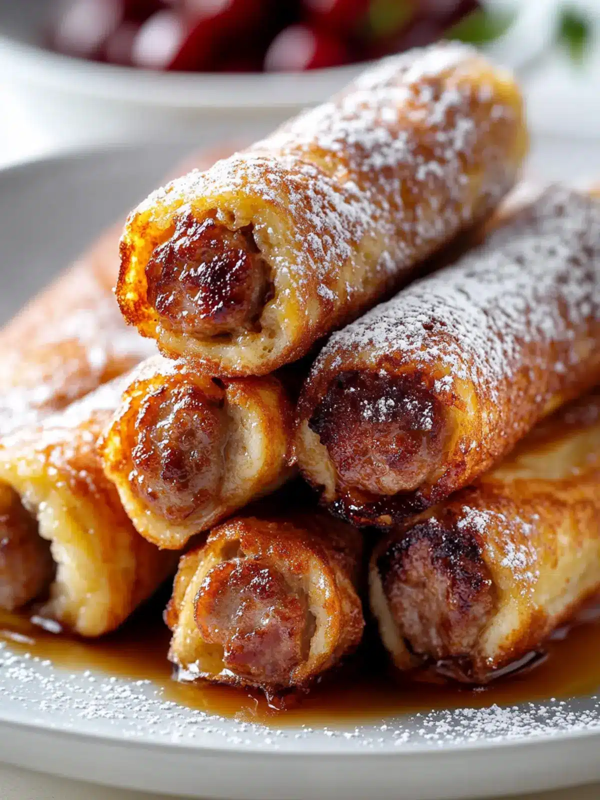 Sausage French Toast Roll-Ups: Breakfast Fun for Everyone 5 Sausage French Toast Roll-Ups