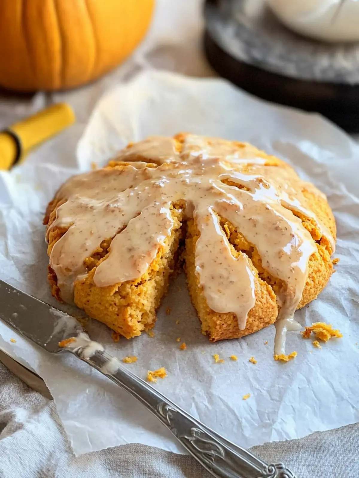 High Protein Greek Yogurt Pumpkin Scones for Fall Bliss 3 High Protein Greek Yogurt Pumpkin Scones