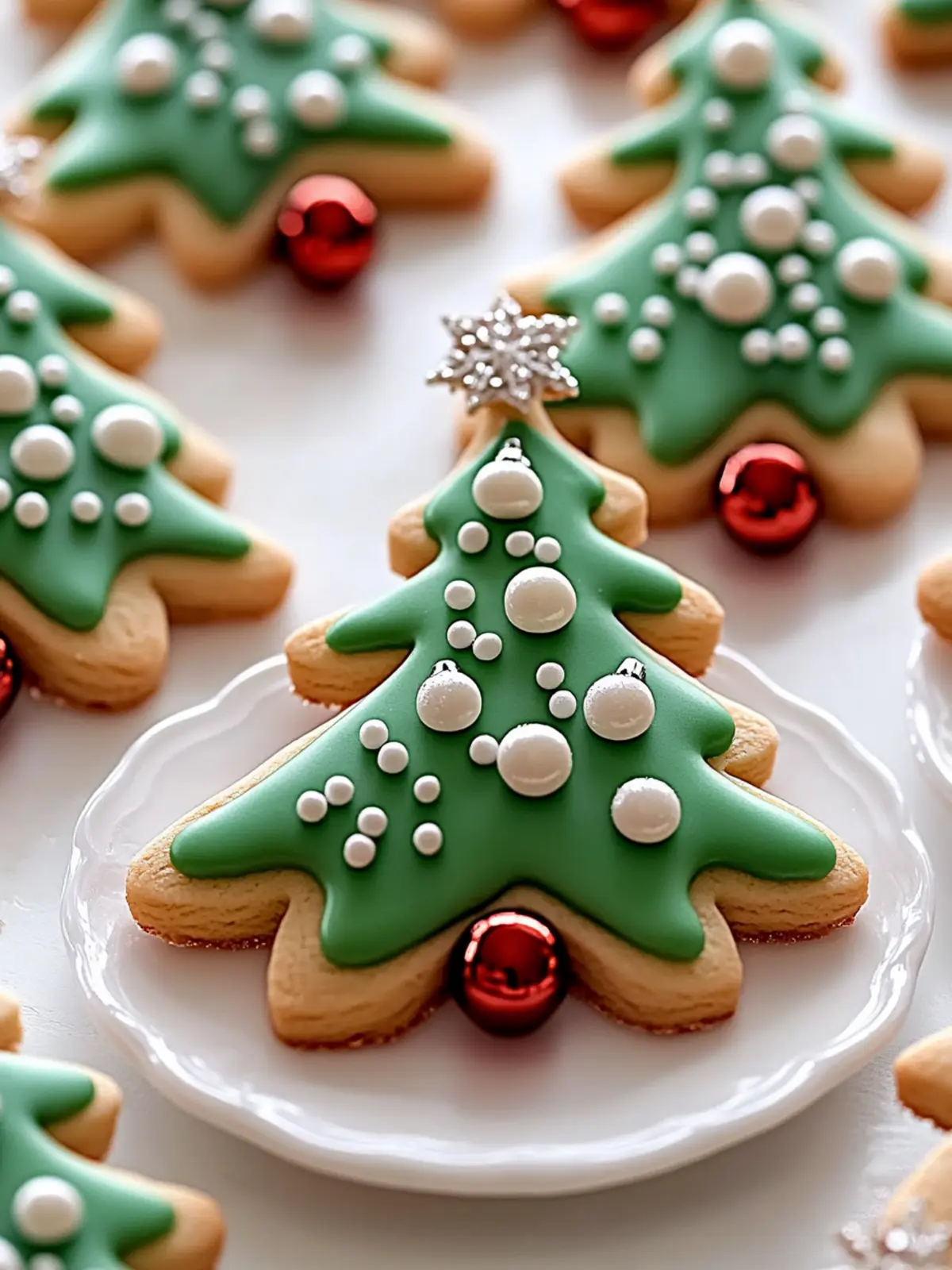 Festive Decorated Christmas Tree Cookies to Brighten Your Holiday 5 Decorated Christmas Tree Cookies