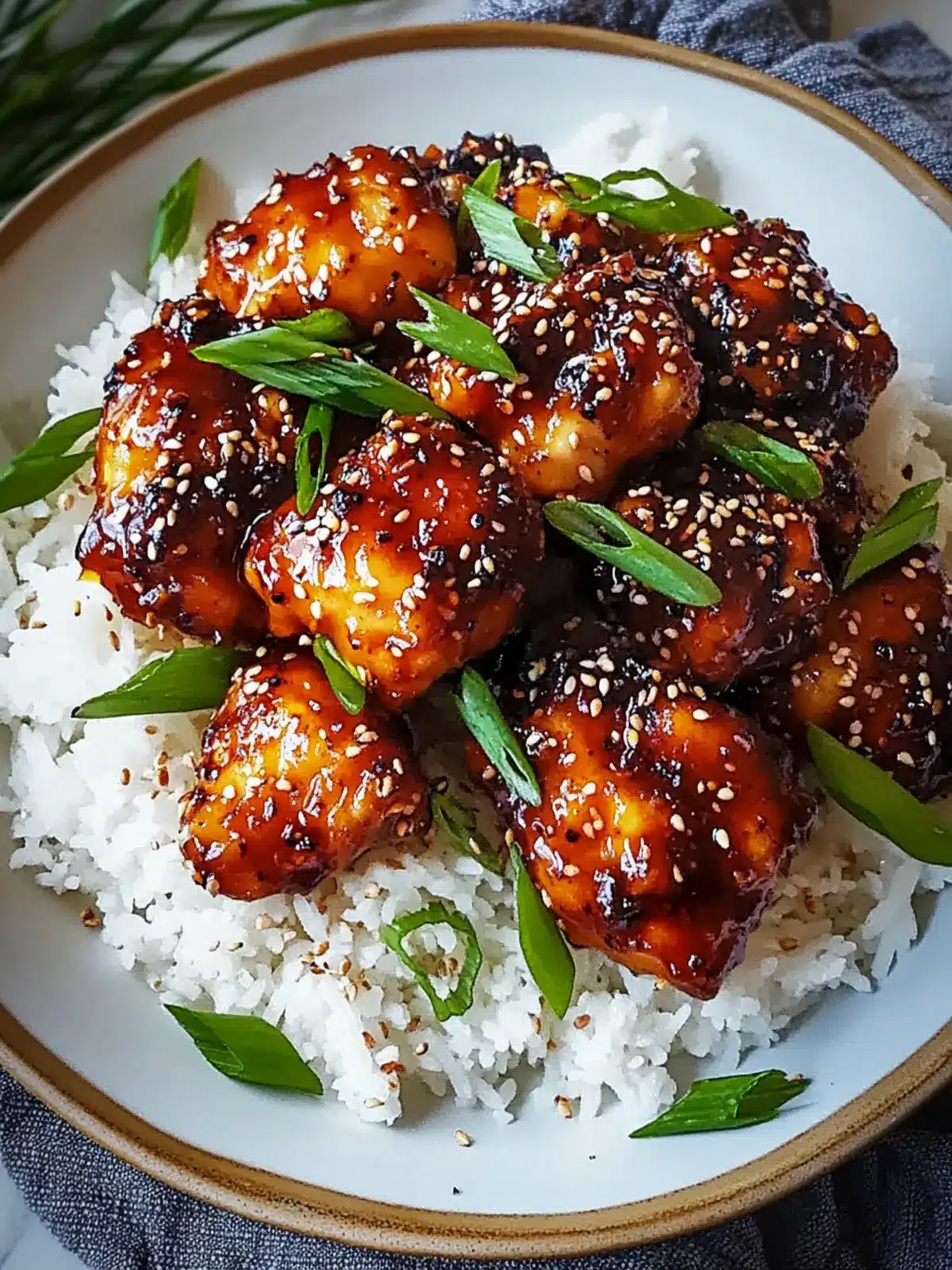 Sticky Honey Gochujang Chicken: A Sweet Spicy Must-Try! 4 Sticky Honey Gochujang Chicken