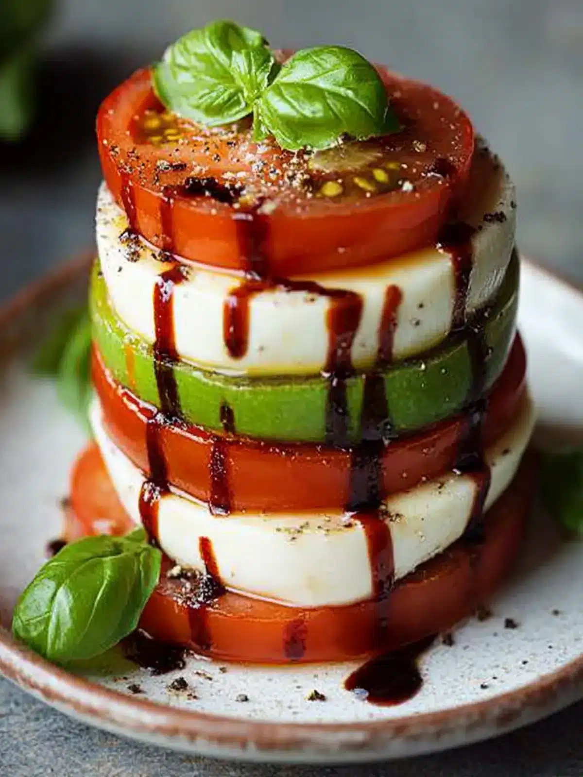 Elevate Parties with Roasted Tomato Caprese Towers Recipe 5 Roasted Tomato Caprese Towers Recipe
