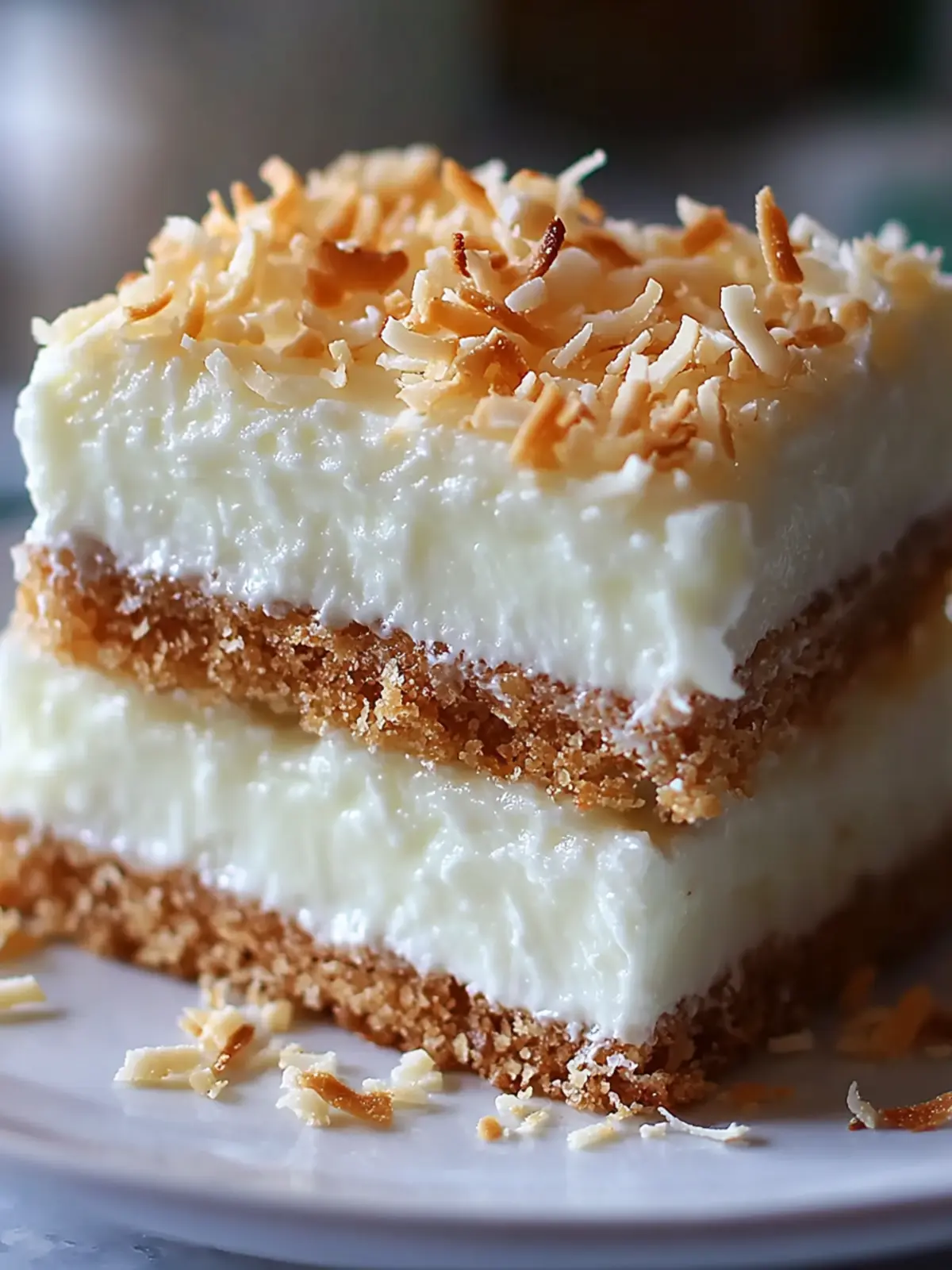 Decadent Coconut Cream Bars: Sweet Bliss in Every Bite 2 Decadent Coconut Cream Bars