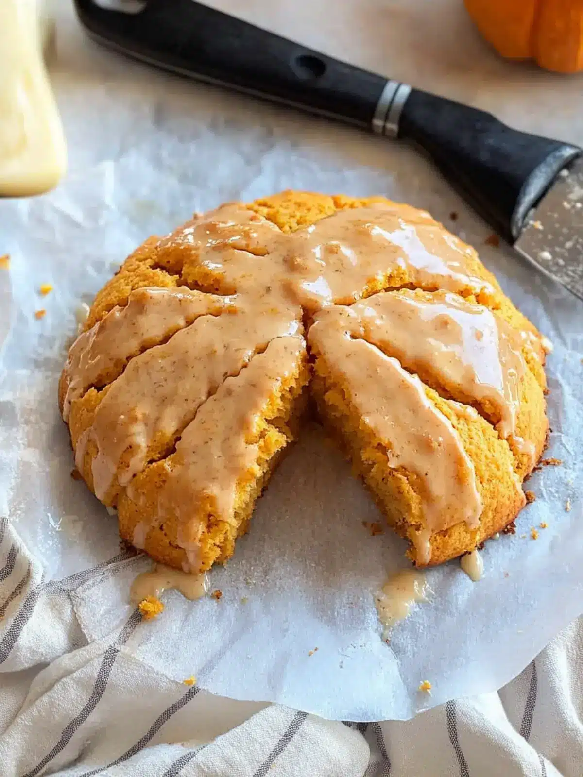 High Protein Greek Yogurt Pumpkin Scones for Fall Bliss 5 High Protein Greek Yogurt Pumpkin Scones