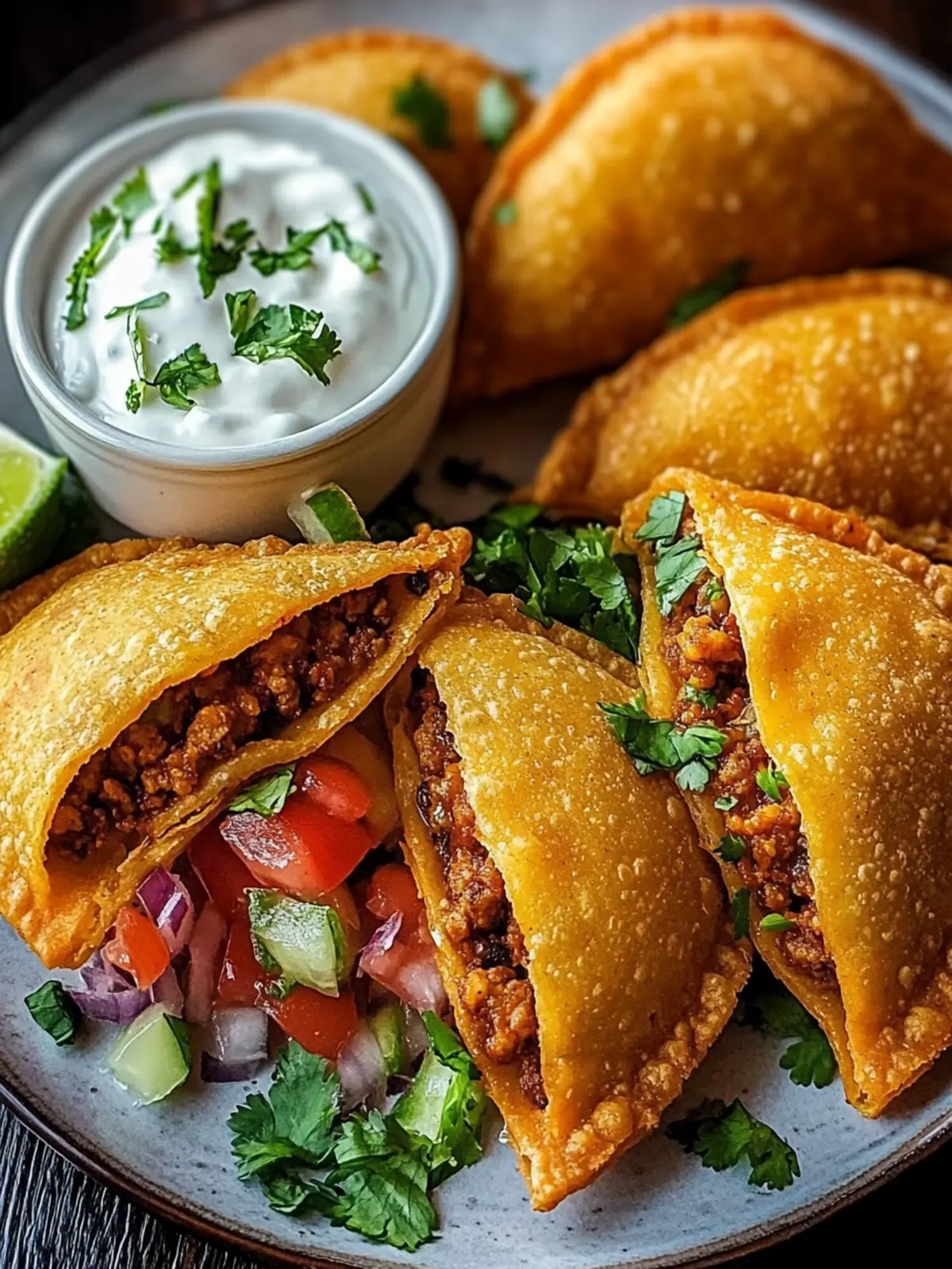 Spicy Crispy Mexican Taco Pockets