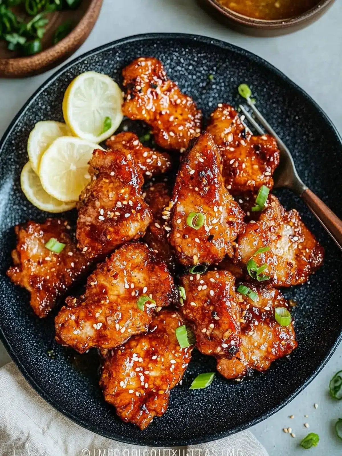 Honey Garlic Pork Chops