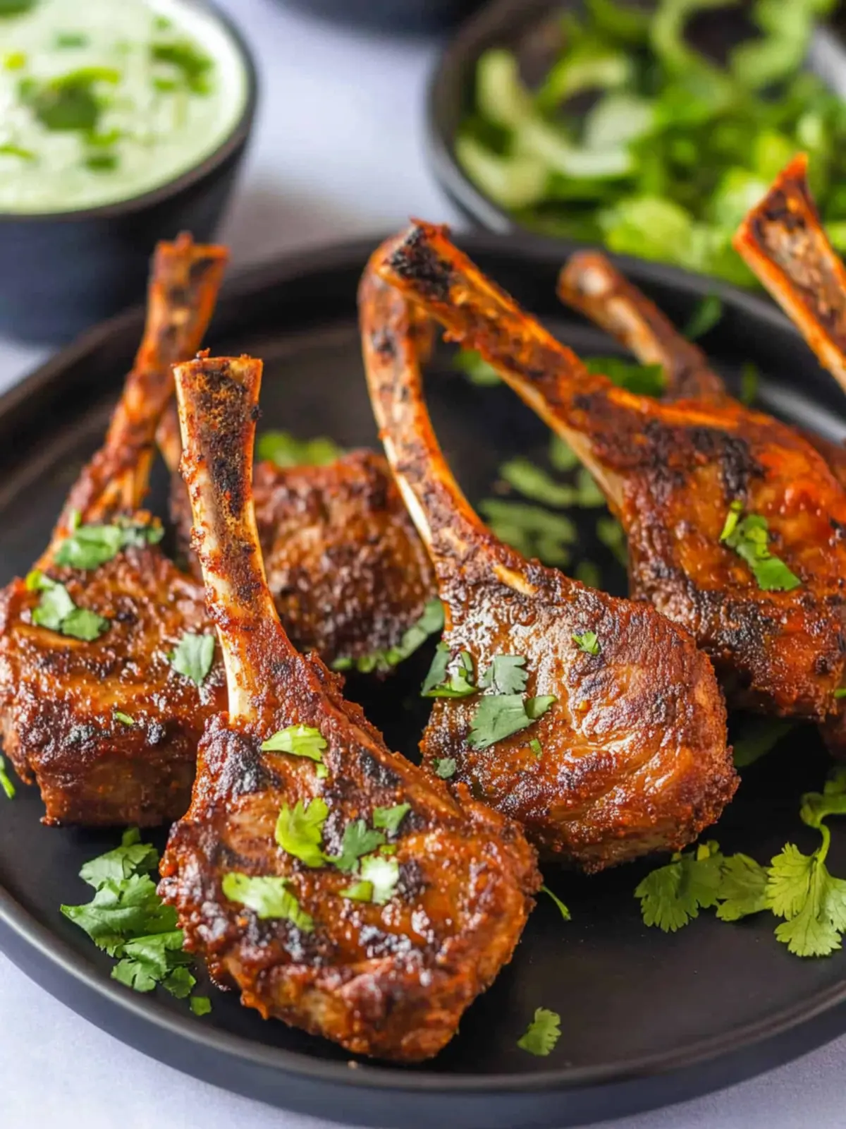 Tandoori Lamb Chops (Air Fryer Option)
