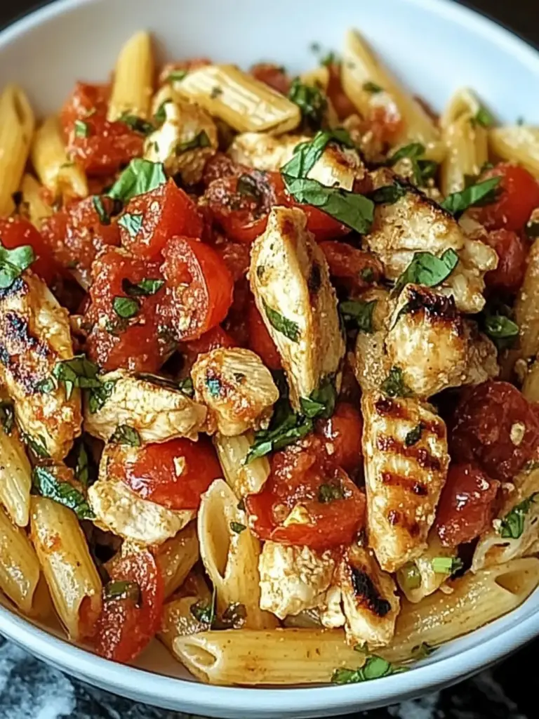 Bruschetta Chicken Pasta