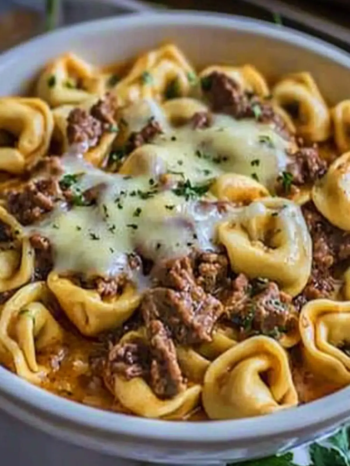 Cheesesteak Tortellini in Rich Provolone Sauce for Cozy Nights 2 Cheesesteak Tortellini in Rich Provolone Sauce