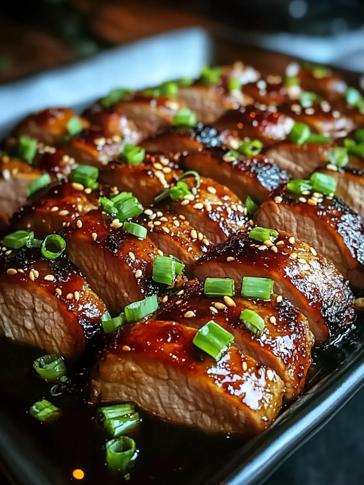 Hoisin Glazed Pork Tenderloin