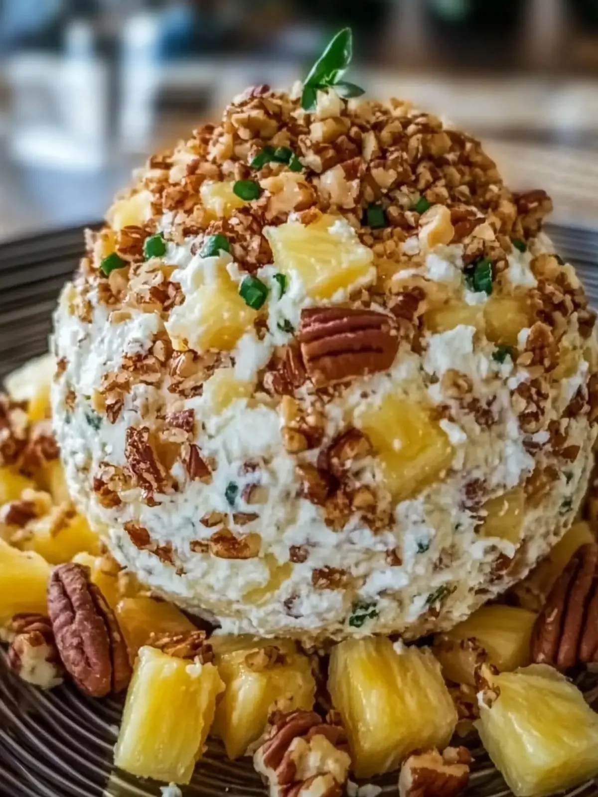 Pineapple Pecan Cheese Ball