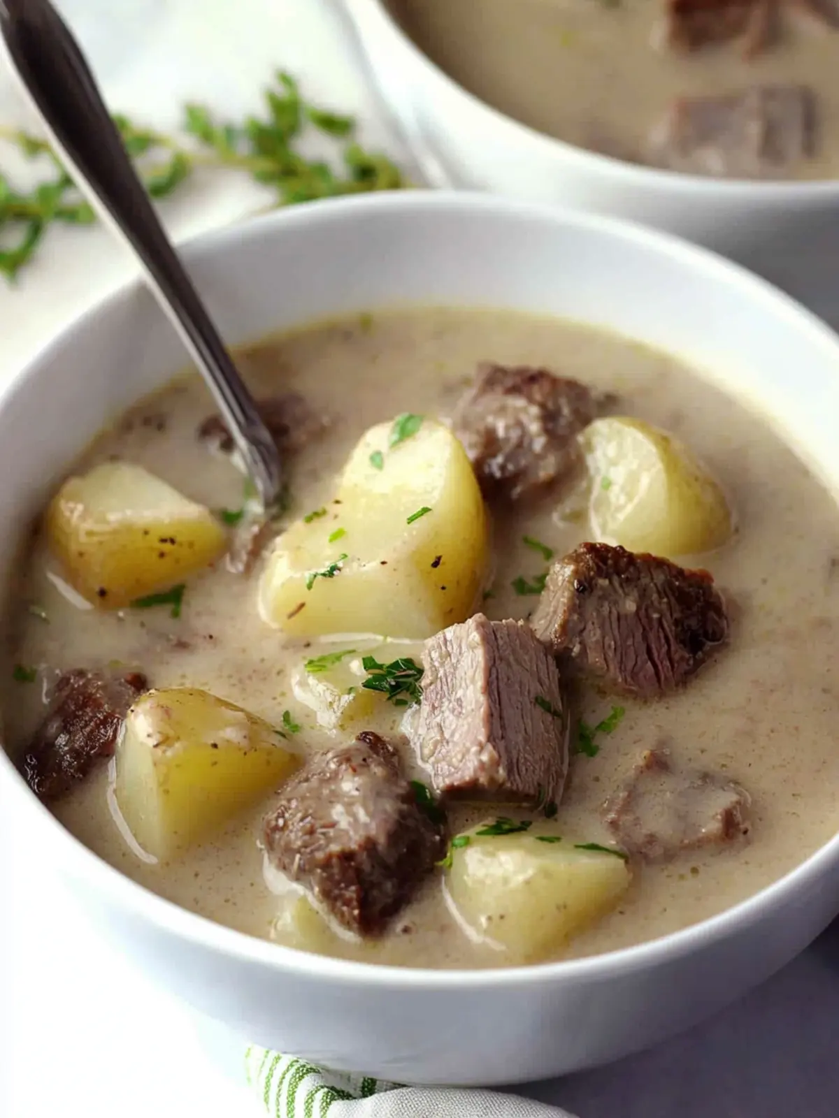 Creamy Steak & Potato Soup: Comfort in Every Delicious Spoon 2 Creamy Steak & Potato Soup