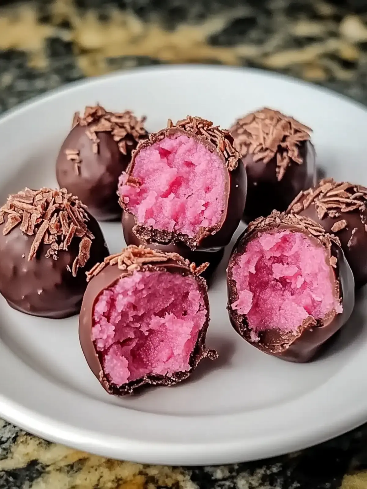 Cherry Mash Truffles