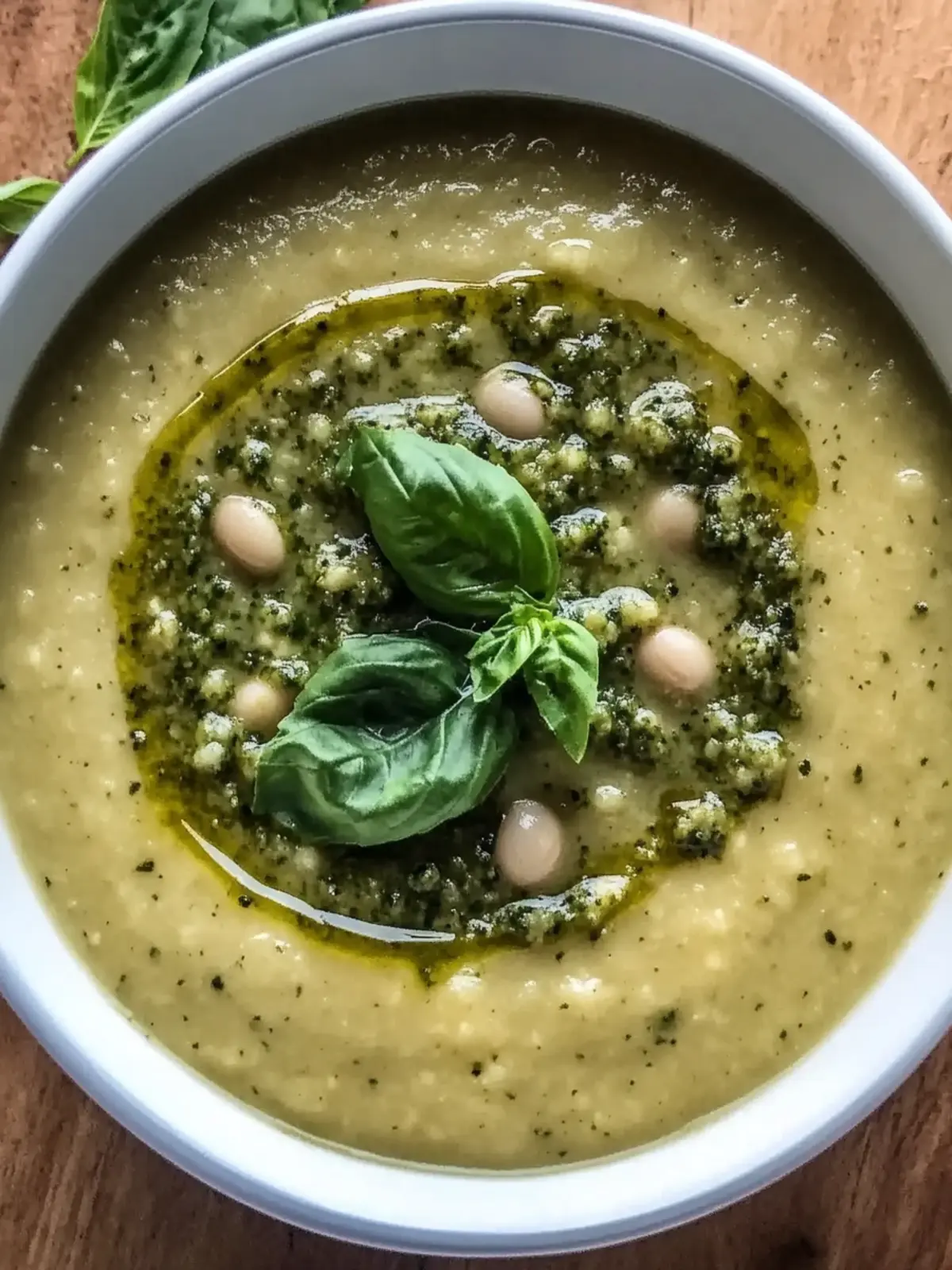 Creamy White Bean Pesto Soup – Your New Favorite Comfort Dish 2 Creamy White Bean Pesto Soup