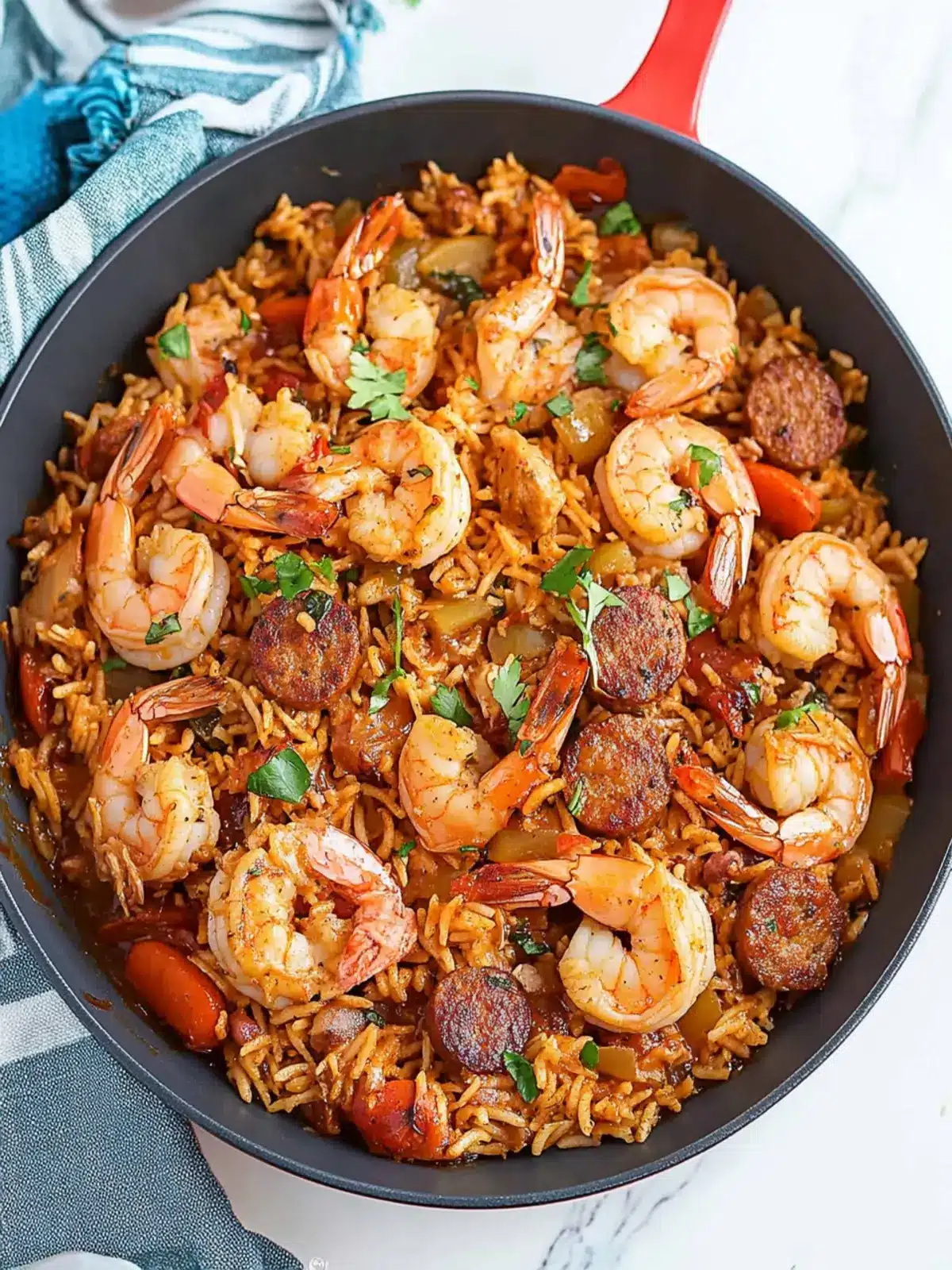 Authentic Jambalaya with Chicken, Shrimp, and Sausage Delight 2 Authentic Jambalaya with Chicken, Shrimp, and Sausage