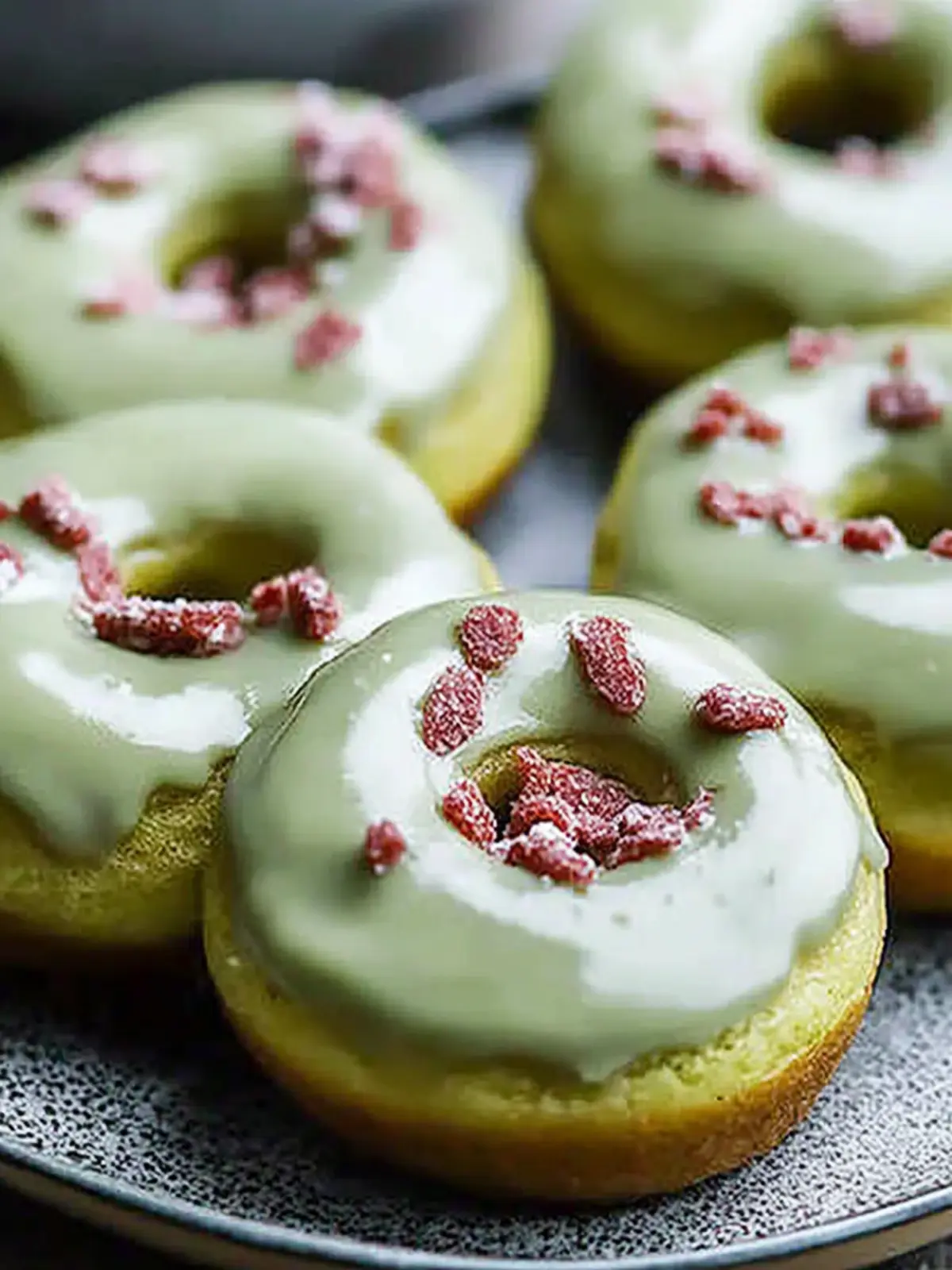 Fluffy Baked Green Donuts That Wow with Matcha Magic 5 Baked Green Donuts