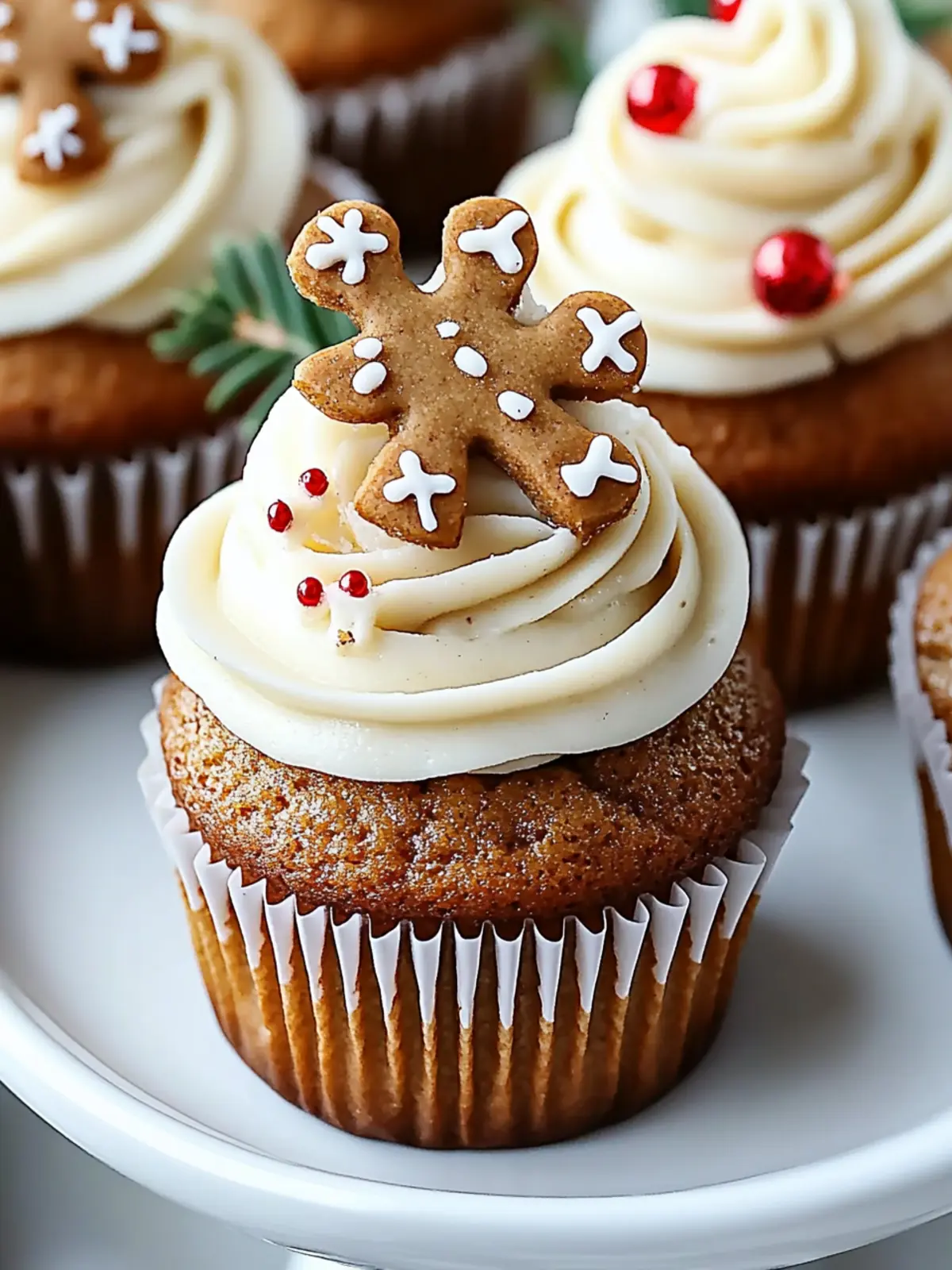 Festive Gingerbread Cupcakes That Wow Every Holiday Table 5 Festive Gingerbread Cupcakes
