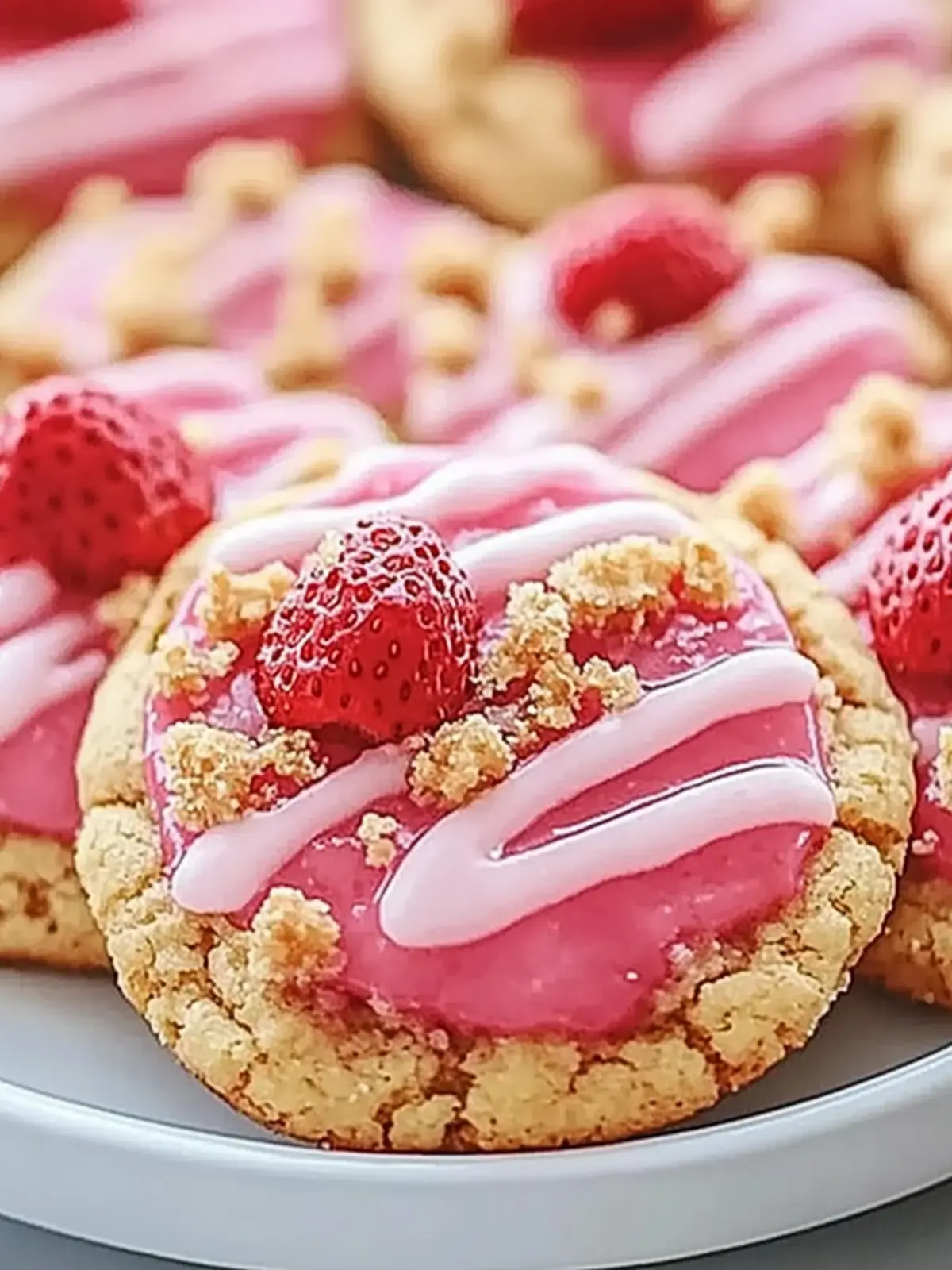 Delicious Strawberry Crunch Cookies for Sweet Summer Bliss 2 Strawberry Crunch Cookies