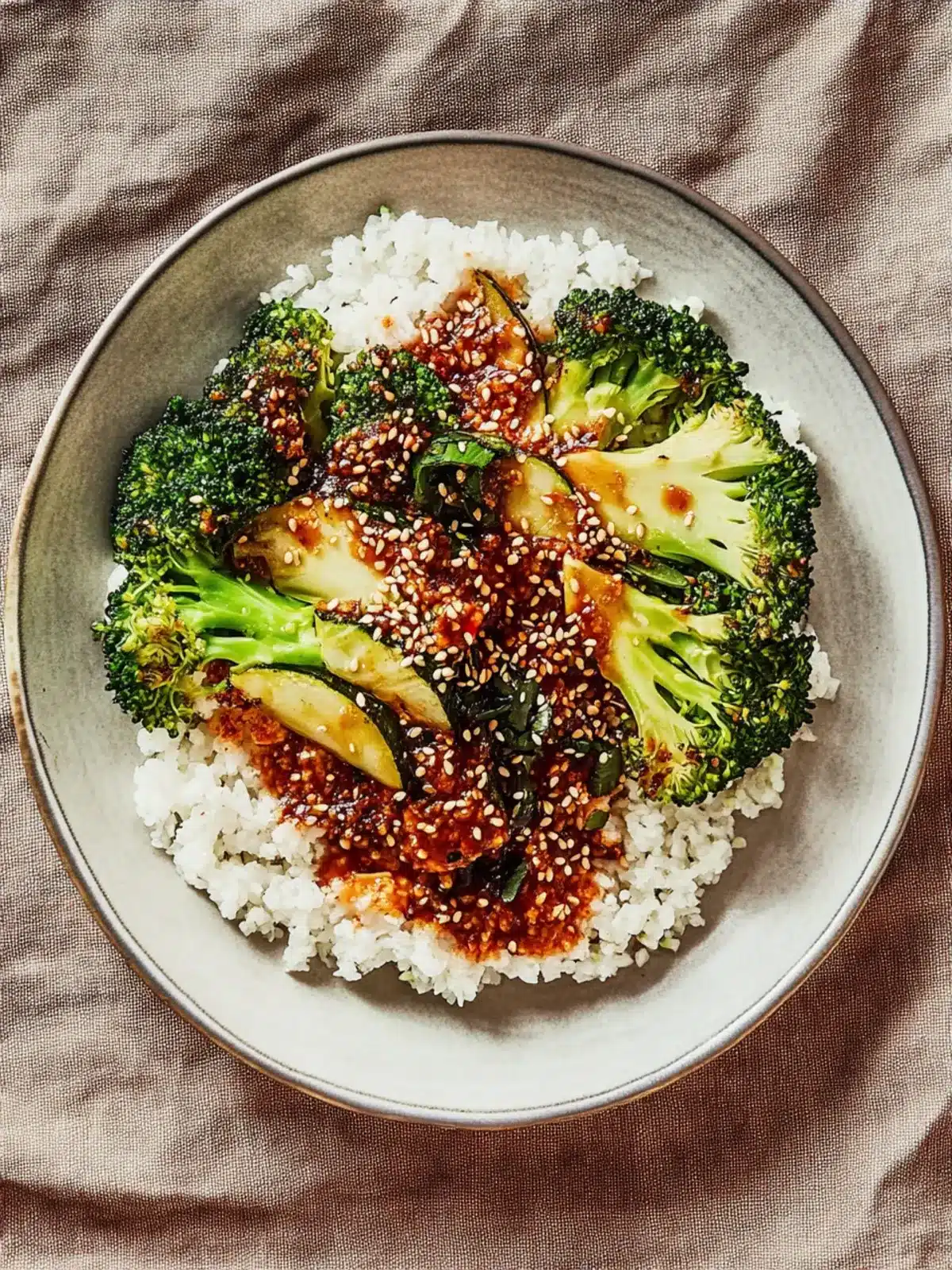 Easy Gochujang Broccoli