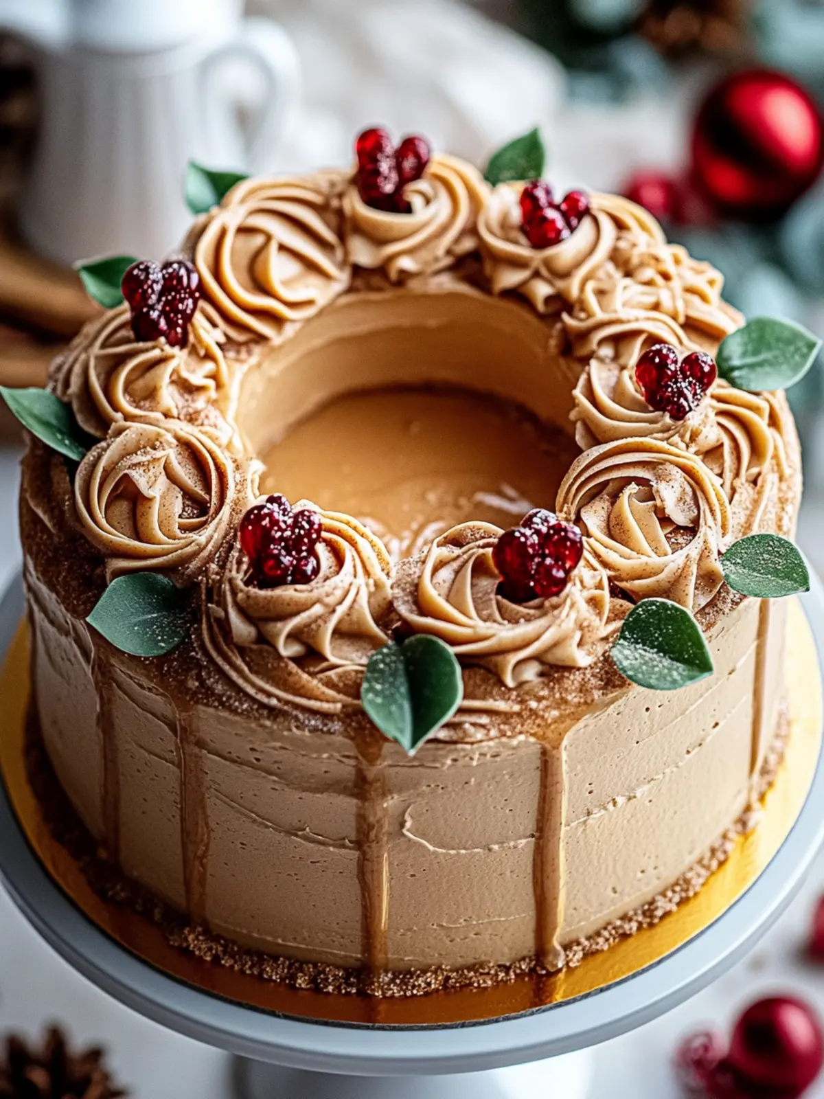 Cozy Cinnamon Spice Wreath Cake that Wows Every Bite 5 Cozy Cinnamon Spice Wreath Cake