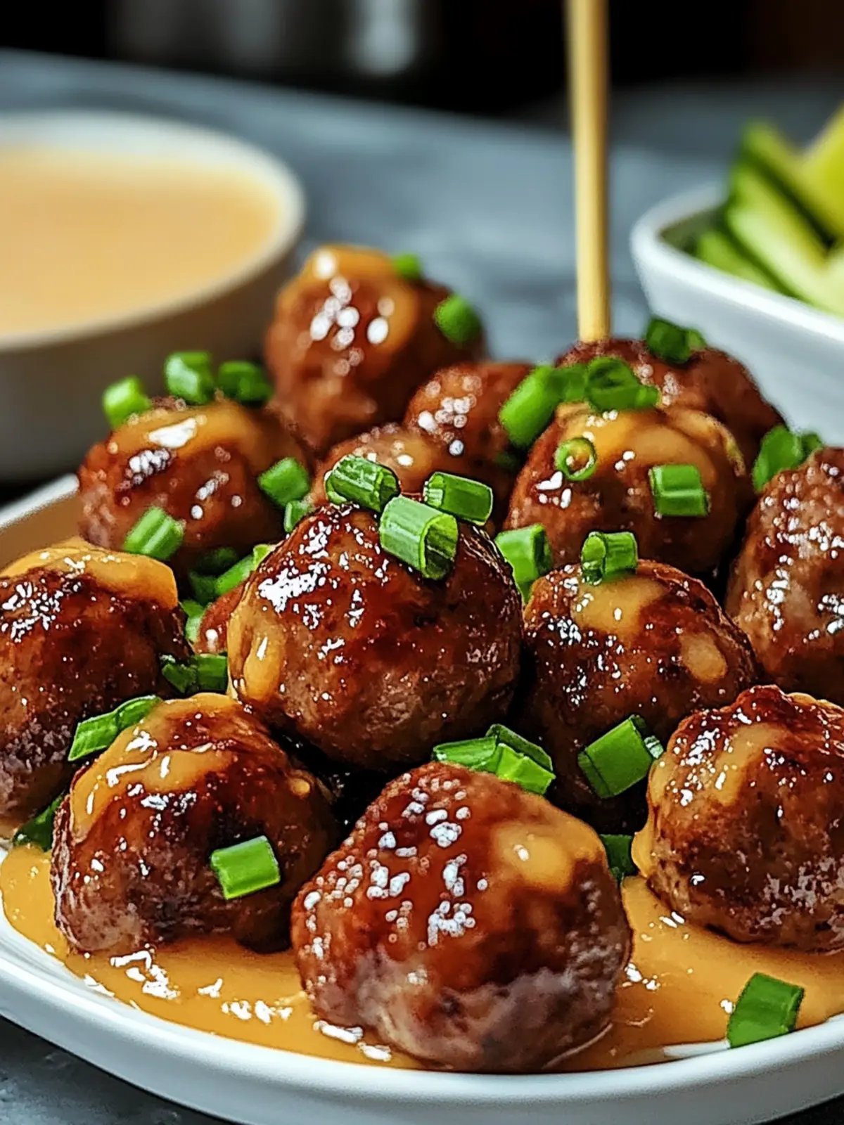 Korean BBQ Meatballs