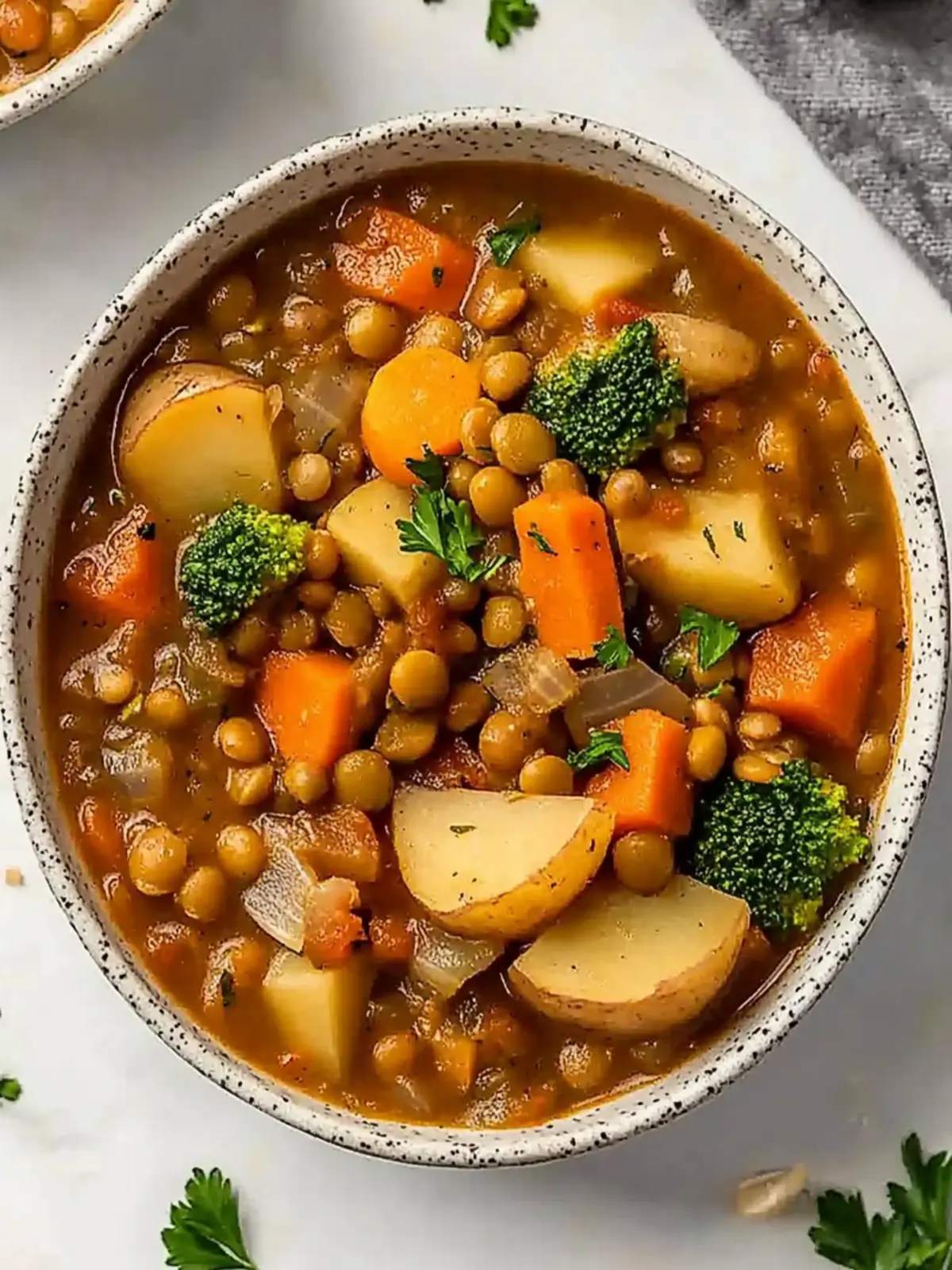 Nourishing Vegan Vegetable Stew With Lentils for Cozy Nights 3 Nourishing Vegan Vegetable Stew With Lentils