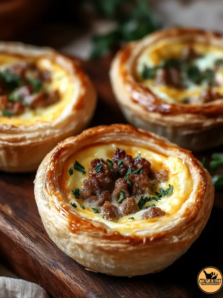 Sausage and Egg Pies