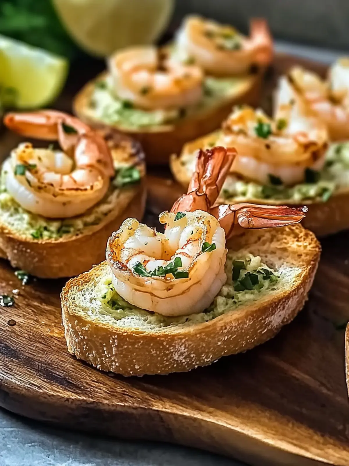 Garlic Shrimp Crostini: The Ultimate Quick Appetizer Delight 2 Garlic Shrimp Crostini