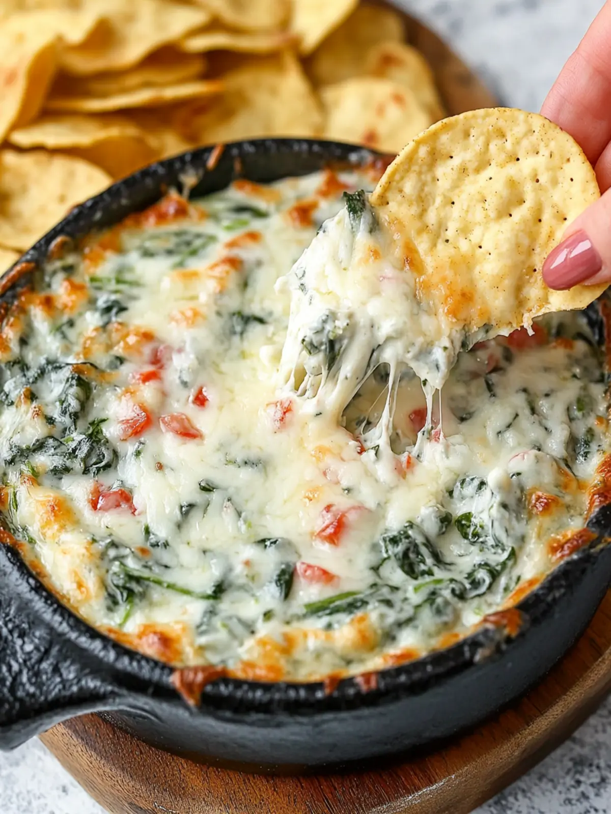 Irresistible Queso Spinach Dip That'll Wow Your Guests 2 Queso Spinach Dip