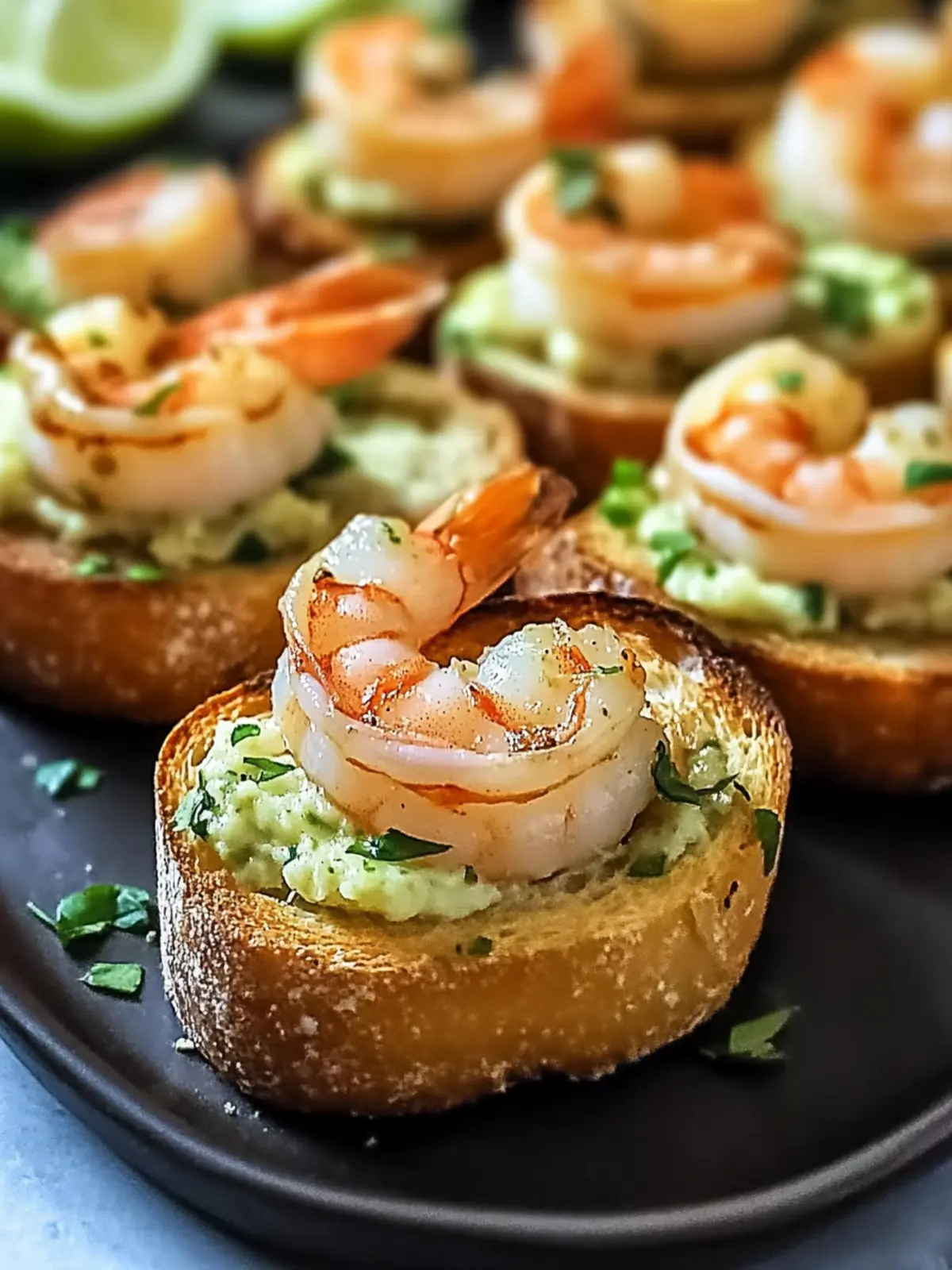 Garlic Shrimp Crostini: The Ultimate Quick Appetizer Delight 4 Garlic Shrimp Crostini