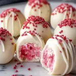 Strawberry Cheesecake Truffle Balls