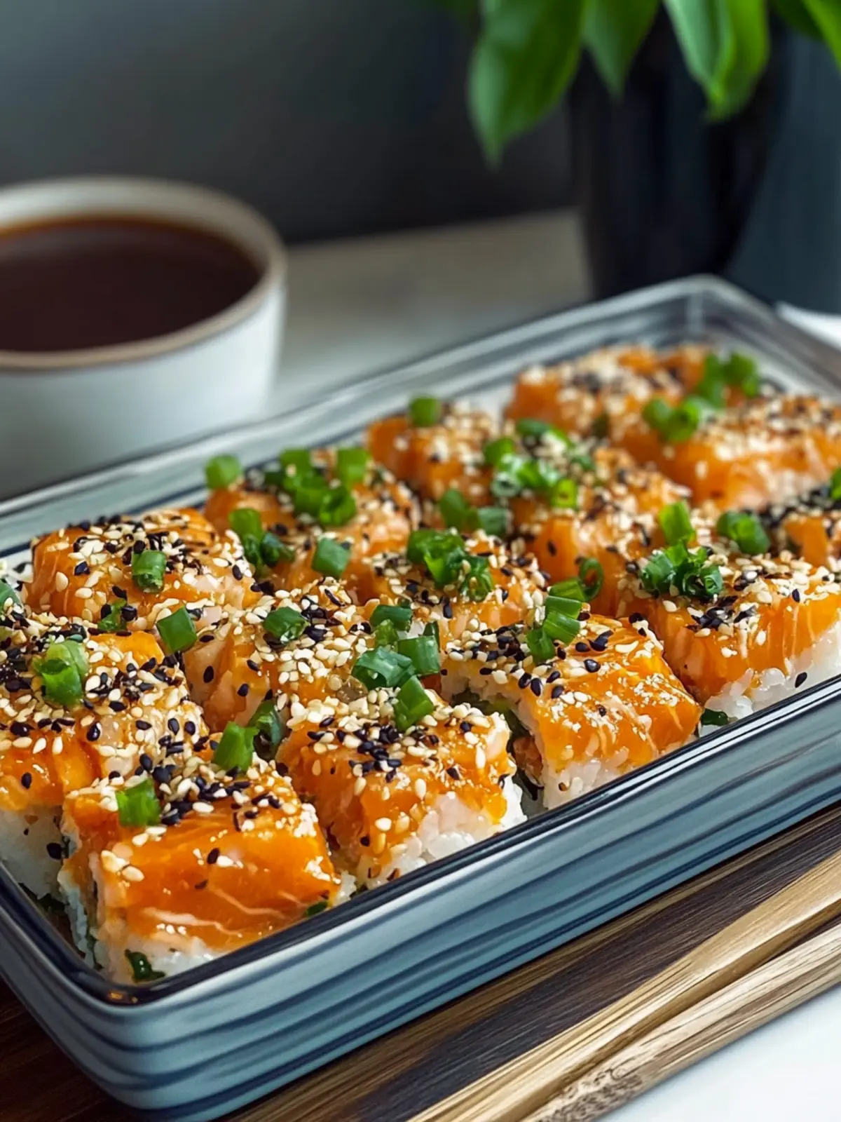 Mouthwatering Salmon Sushi Bake – Comfort Food Awaits 4 Salmon Sushi Bake