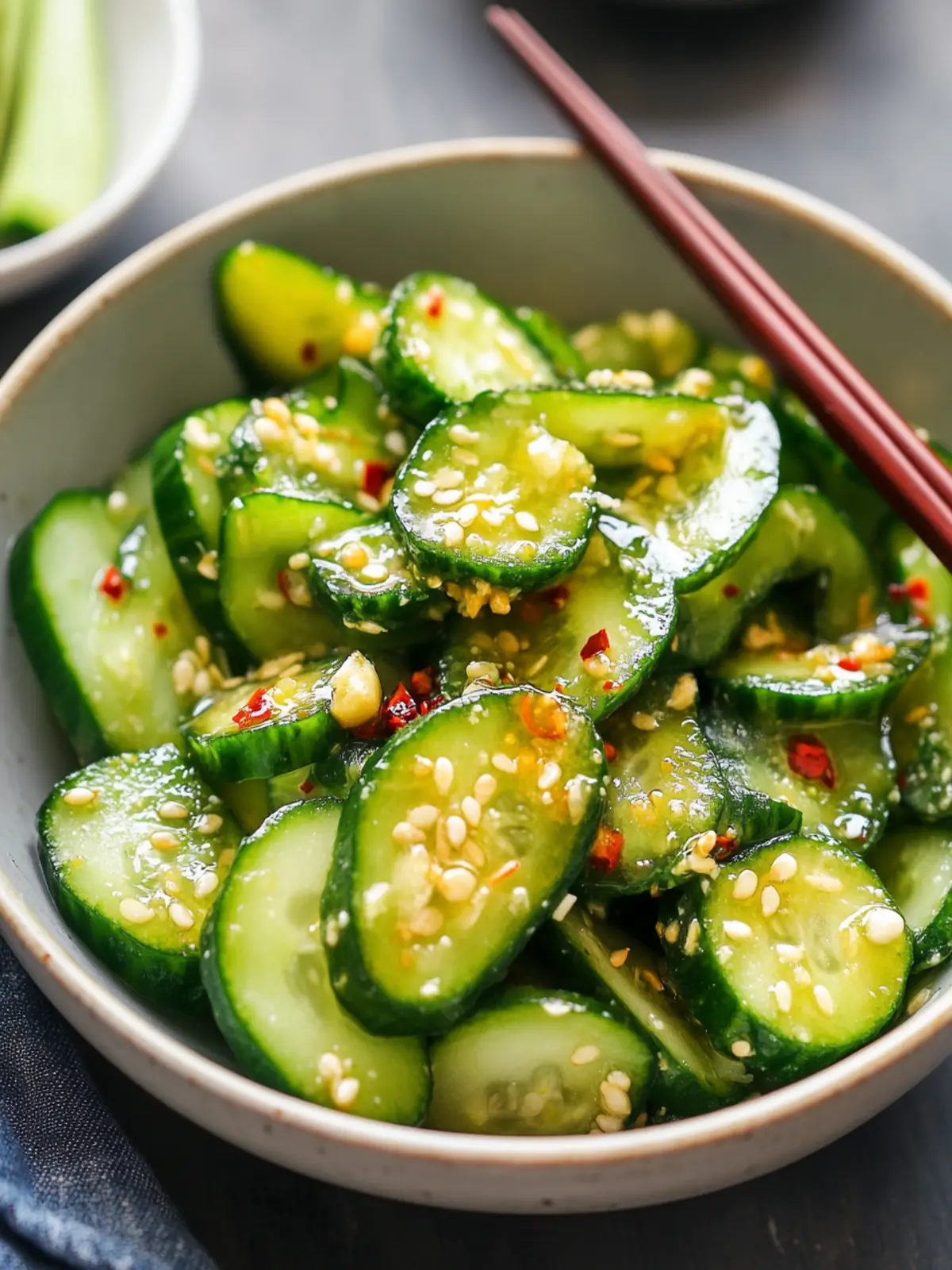 Discover Fresh Chinese Smashed Cucumber Salad in 12 Minutes 4 Chinese Smashed Cucumber Salad (拍黄瓜)