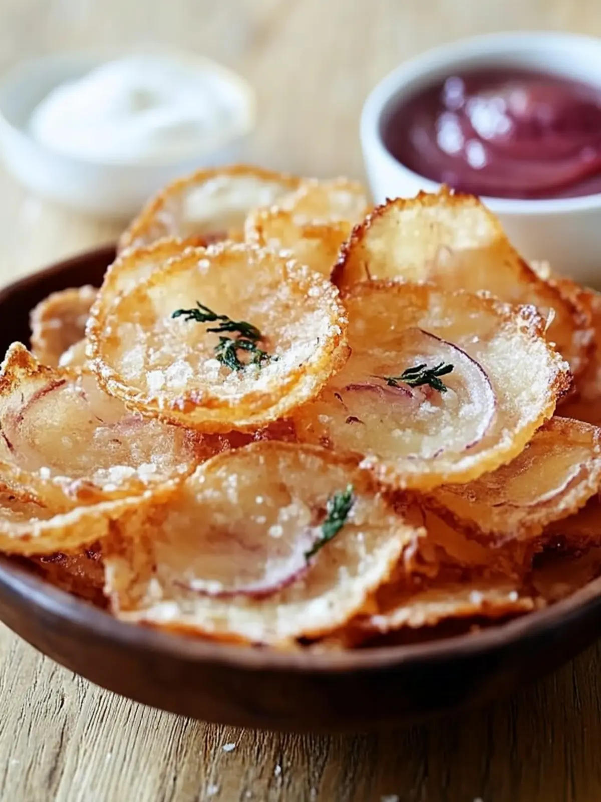 Cheesy French Onion Crisps: Crunchy Snack to Wow Your Tastebuds 5 Cheesy French onion crisps