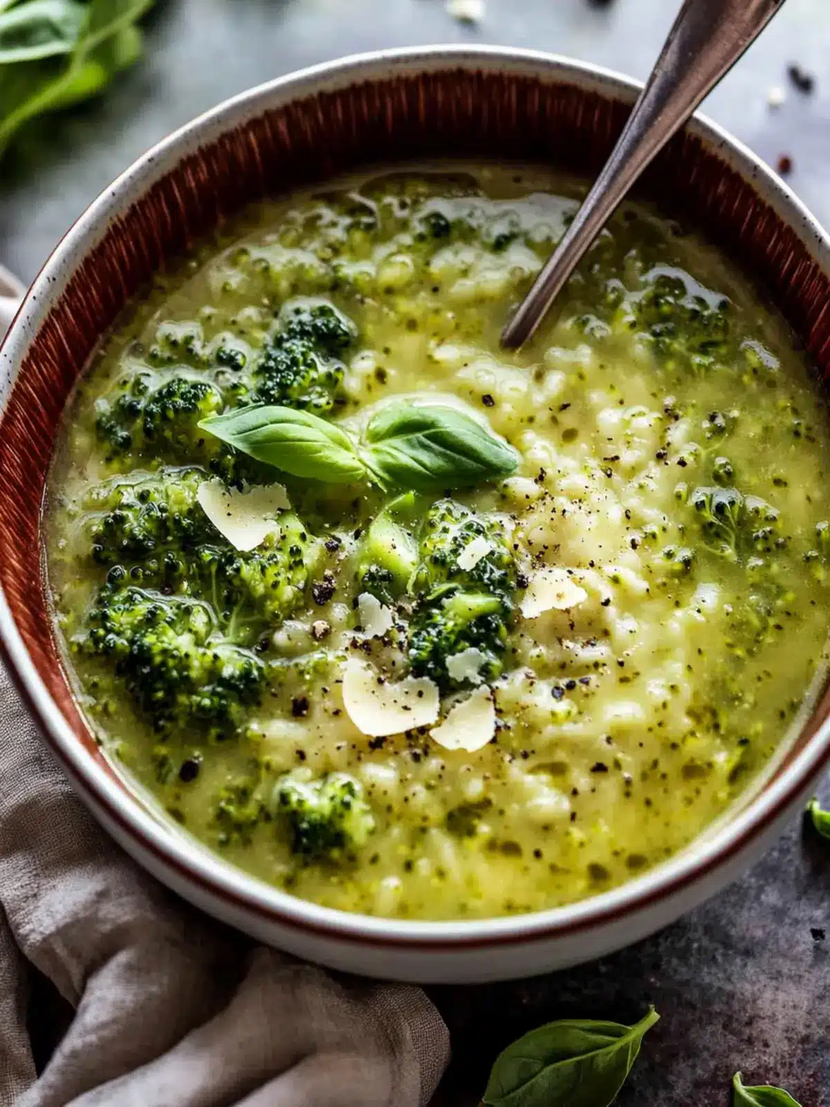 Warming Italian Broccoli Soup