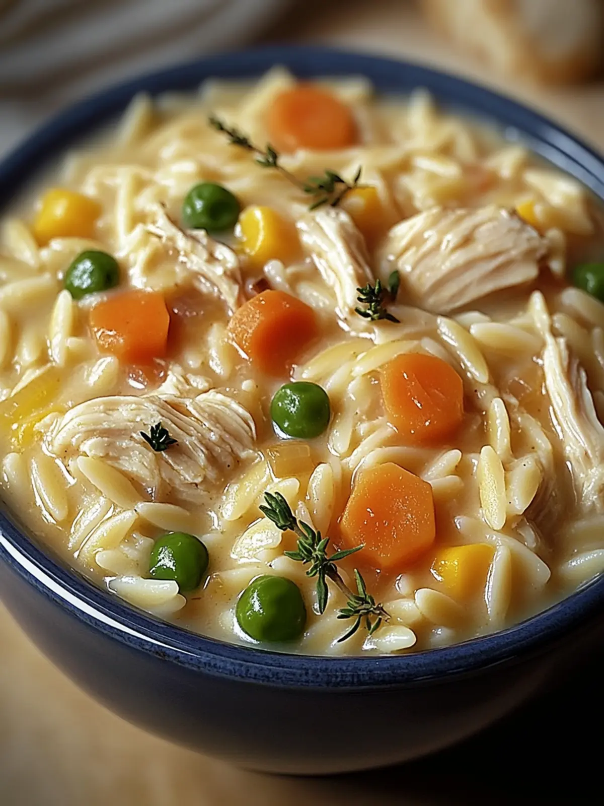Creamy Chicken Pot Pie Orzo: Your New Favorite Comfort Meal 4 Creamy Chicken Pot Pie Orzo