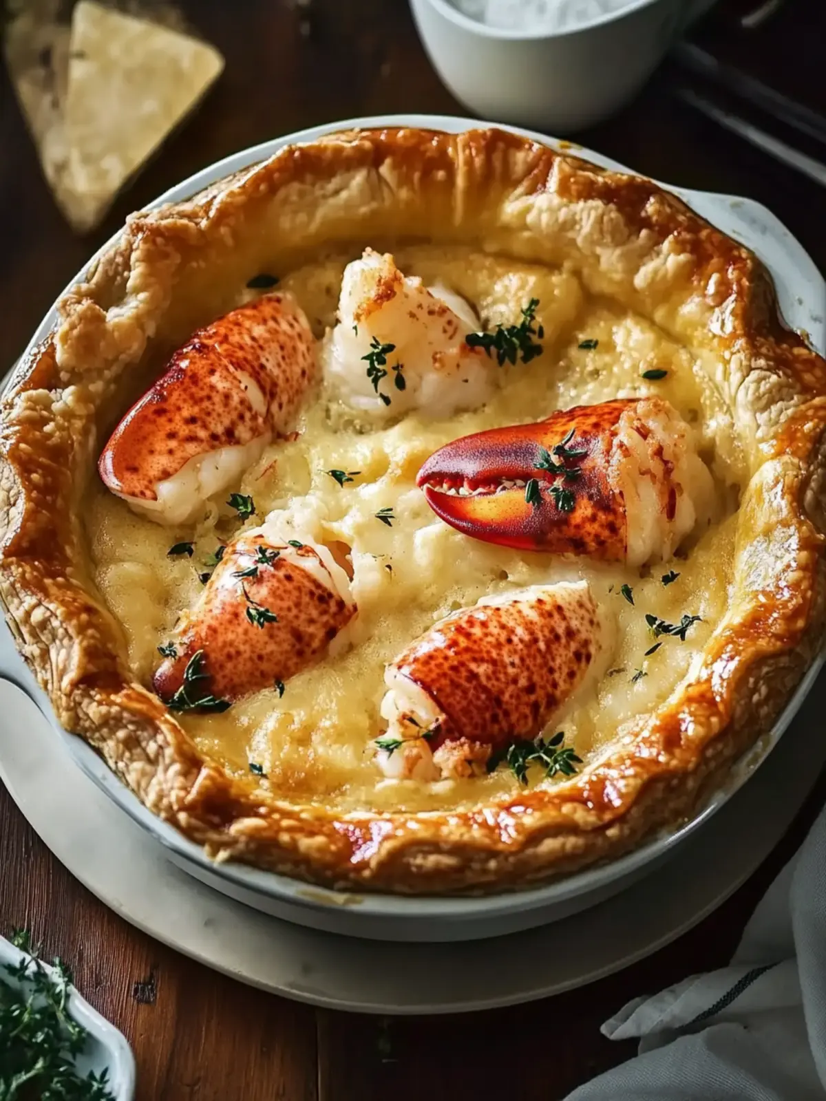 Lobster Pot Pie: A Luxurious Twist on Comfort Food 5 Lobster Pot Pie