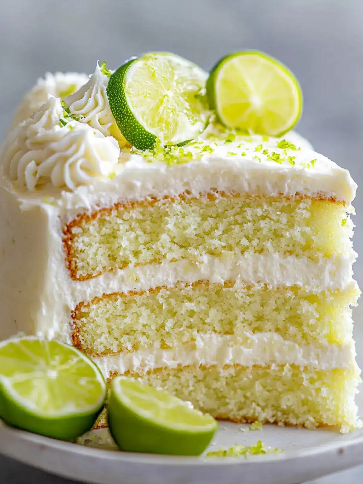 Easy Lime Cake With Frosting
