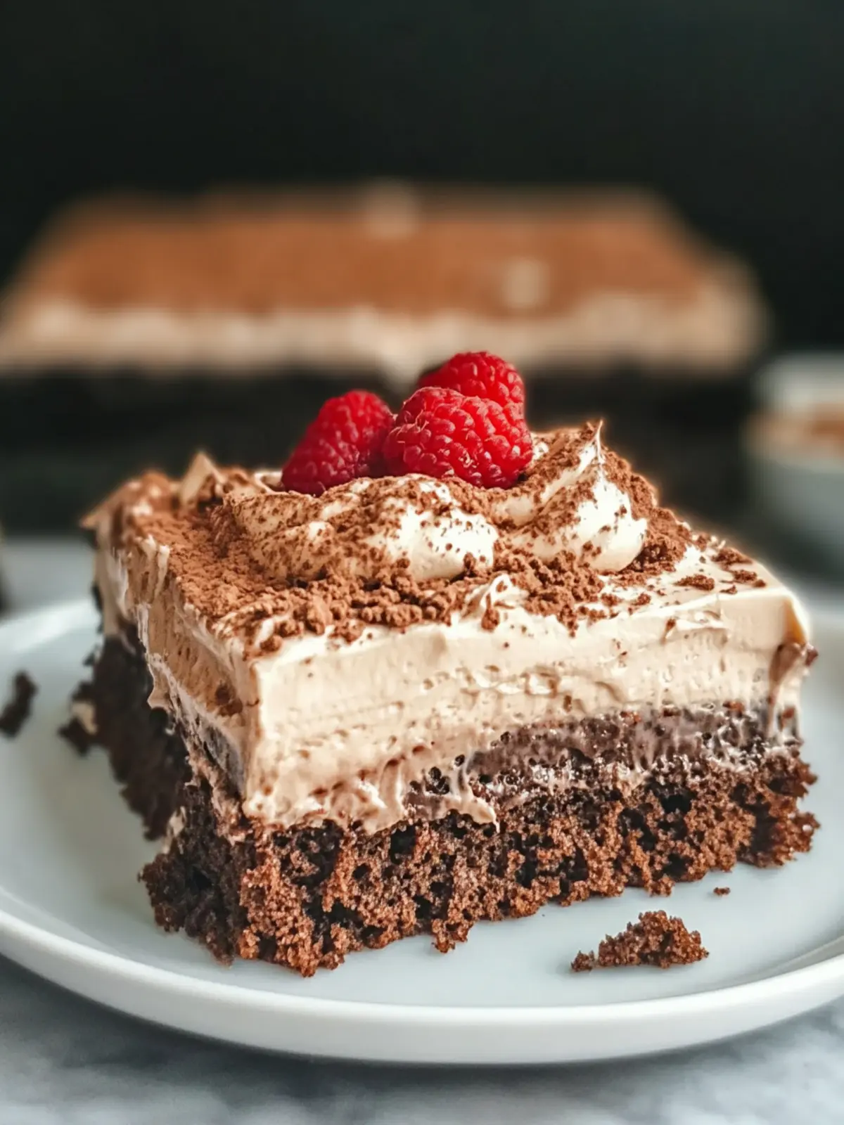 Chocolate Tres Leches Cake