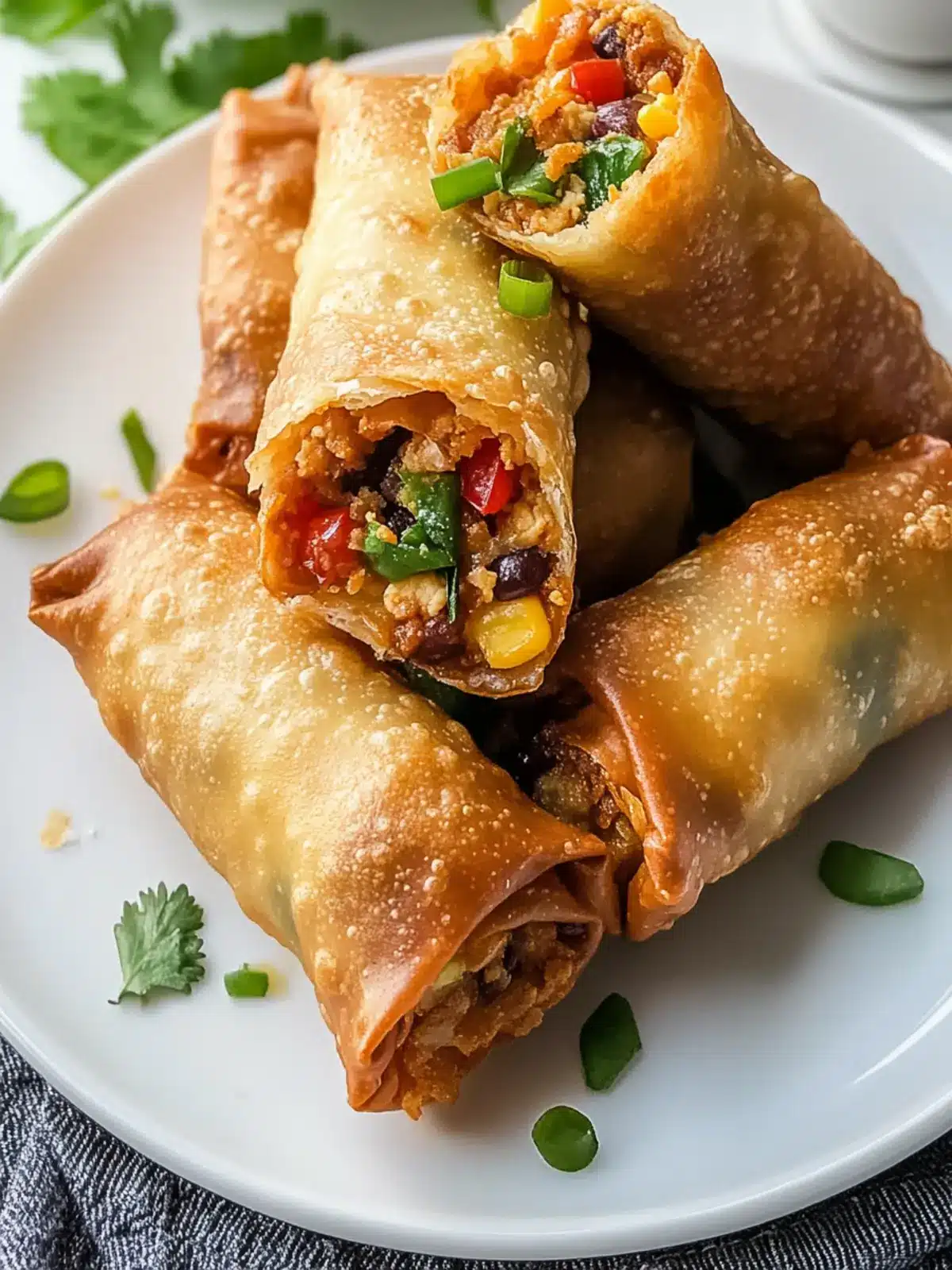 Air Fryer Chili’s Southwest Egg Rolls