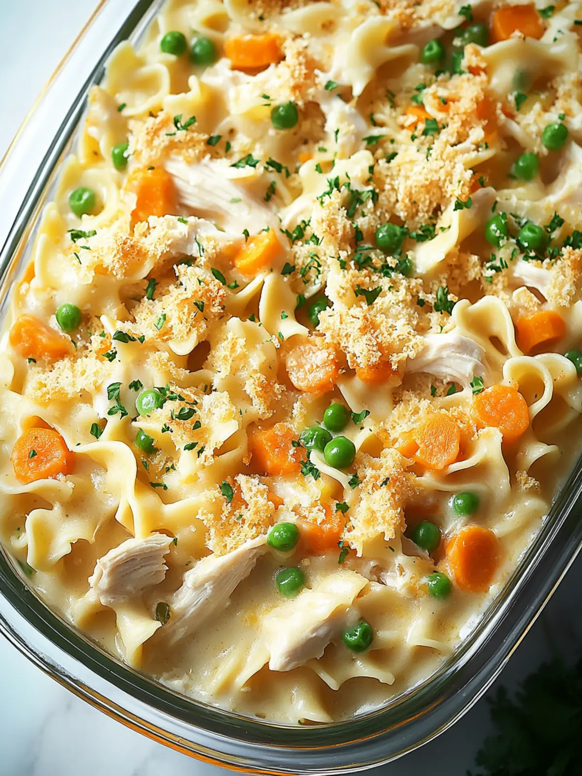 Irresistible Classic Chicken Noodle Casserole Your Family Will Love 2 Classic Chicken Noodle Casserole