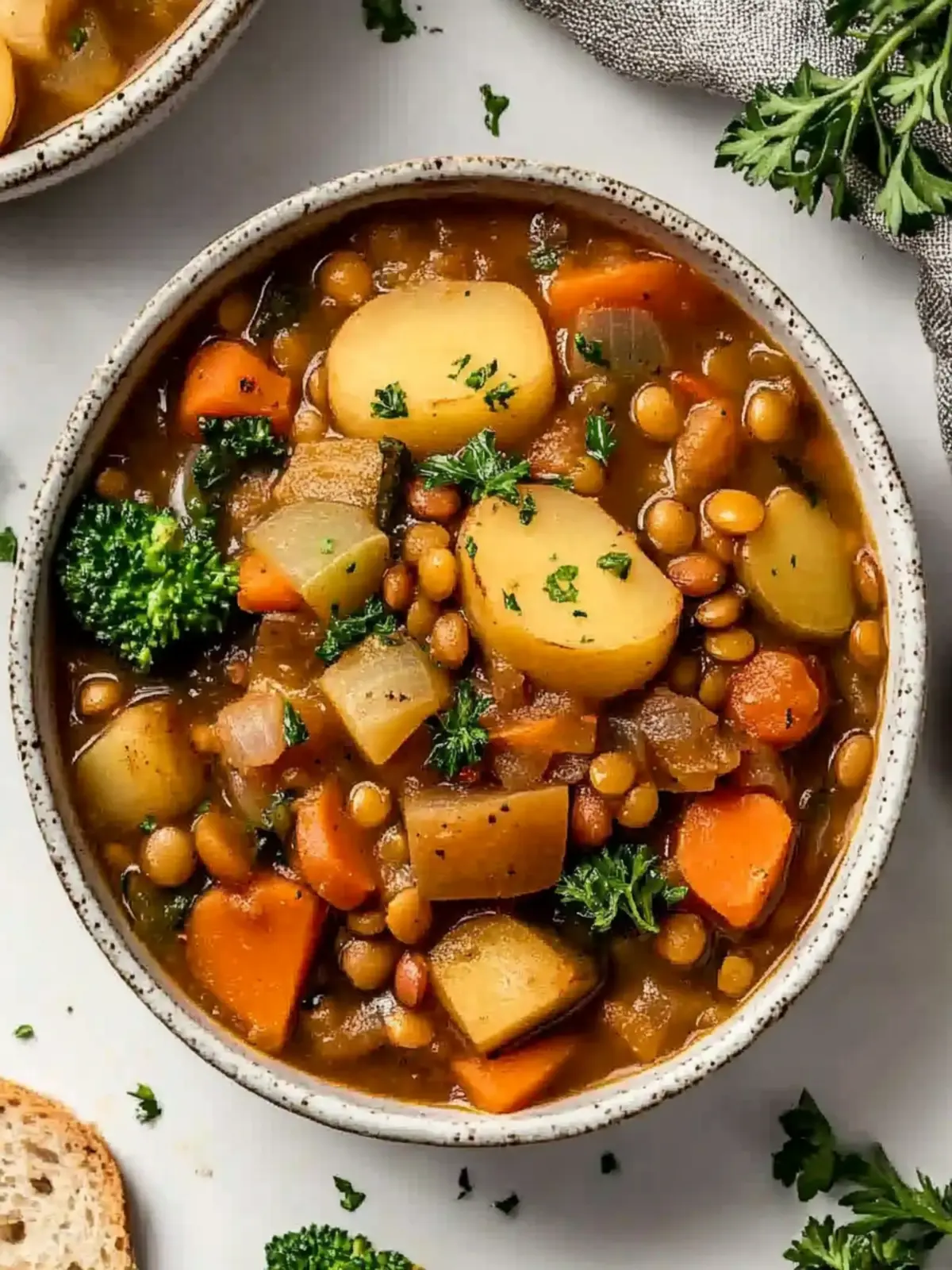 Nourishing Vegan Vegetable Stew With Lentils for Cozy Nights 2 Nourishing Vegan Vegetable Stew With Lentils