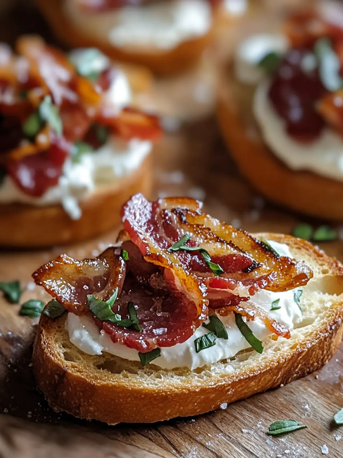 Mouthwatering Bacon Crostini Recipe You'll Love to Share 3 Bacon Crostini