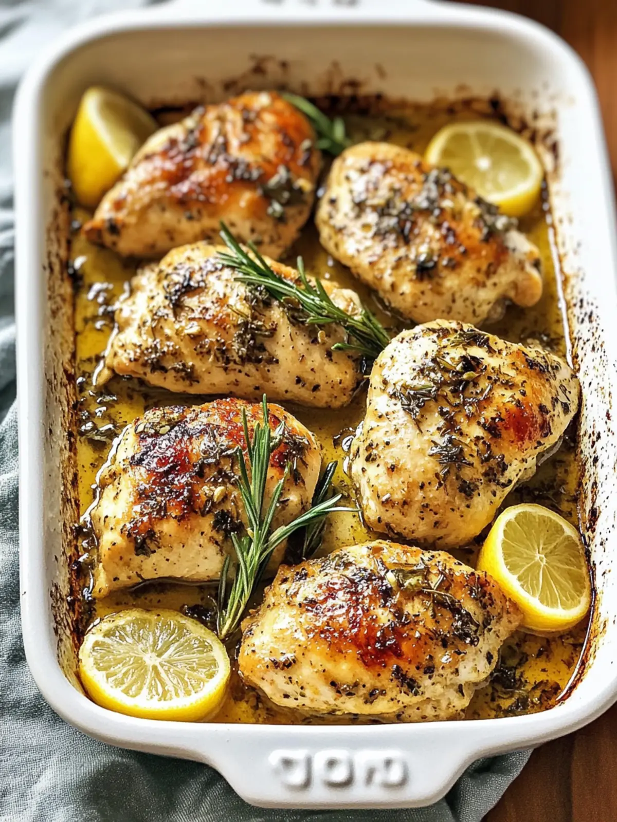 Mediterranean Lemon Chicken: Juicy Thighs in Zesty Marinade 2 Mediterranean Lemon Chicken