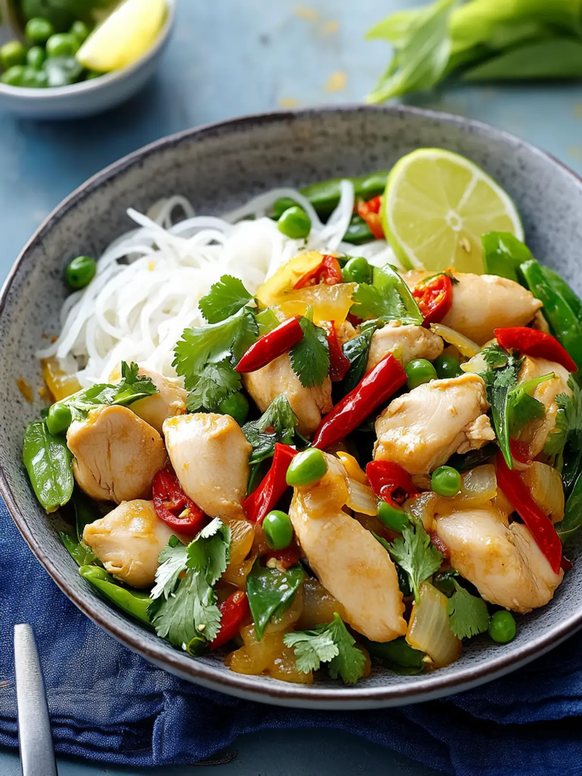 Lime Lemongrass And Chilli Chicken Stir Fry