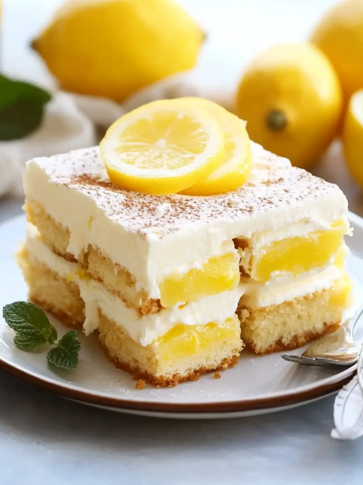 Lemon Tiramisu