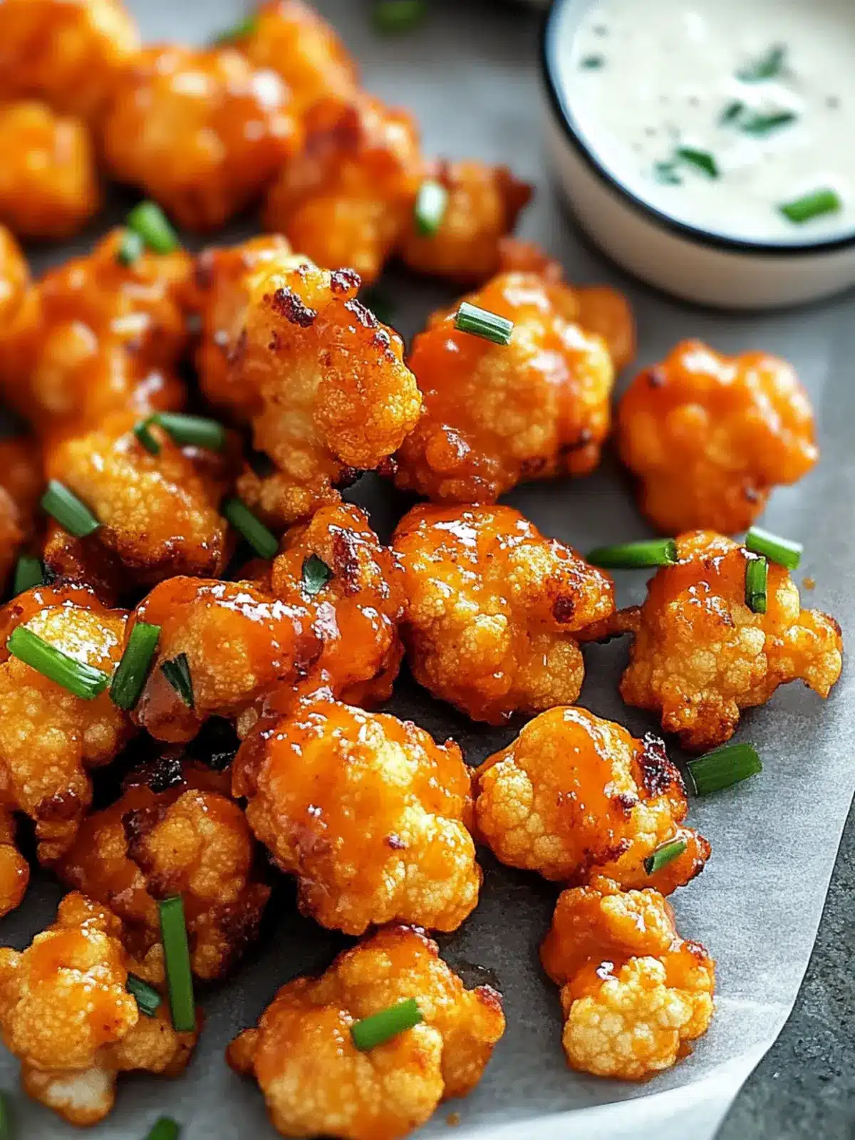 Crispy Super Bowl Buffalo Cauliflower Wings Recipe