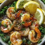 Zesty Lemon Garlic Shrimp Bowls