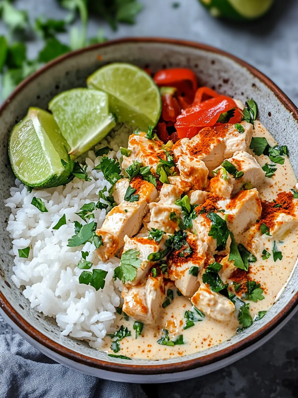 Creamy Coconut Chicken Rice Bowl: Your Quick Tropical Escape 3 Creamy Coconut Chicken Rice Bowl