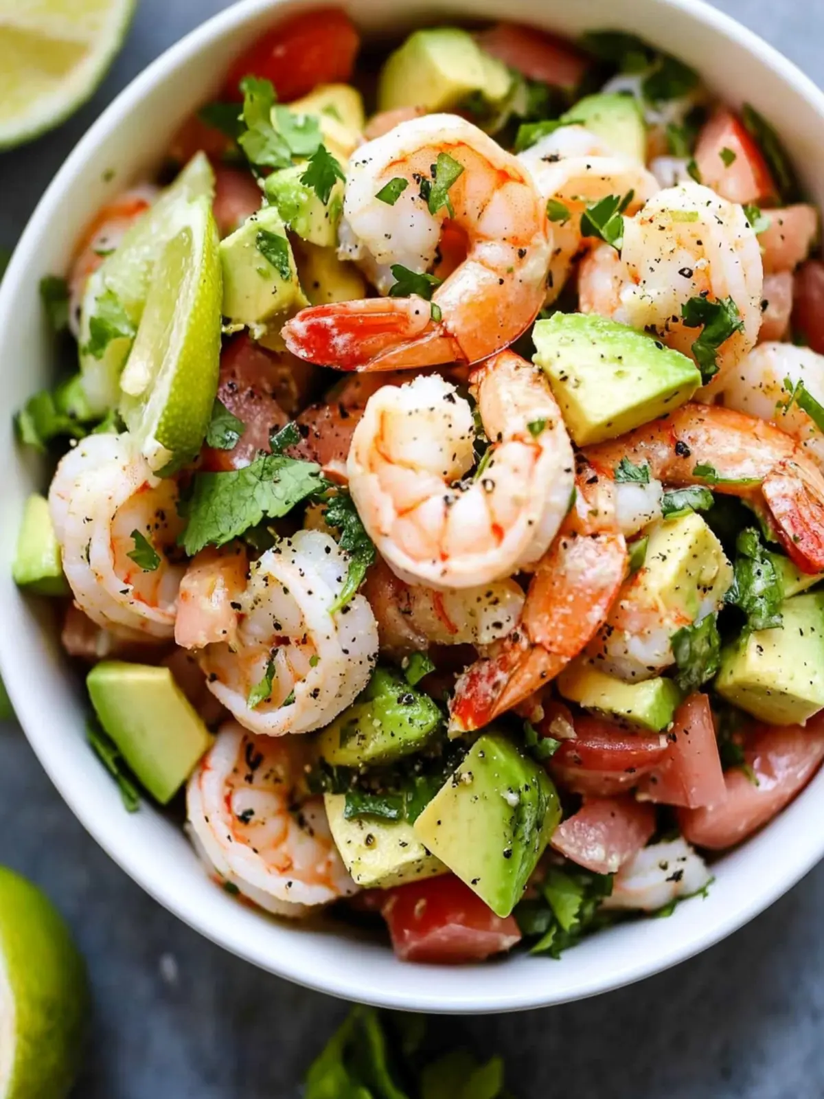 Zesty Lime Shrimp and Avocado Salad for a Vibrant Summer! 3 Zesty Lime Shrimp and Avocado Salad