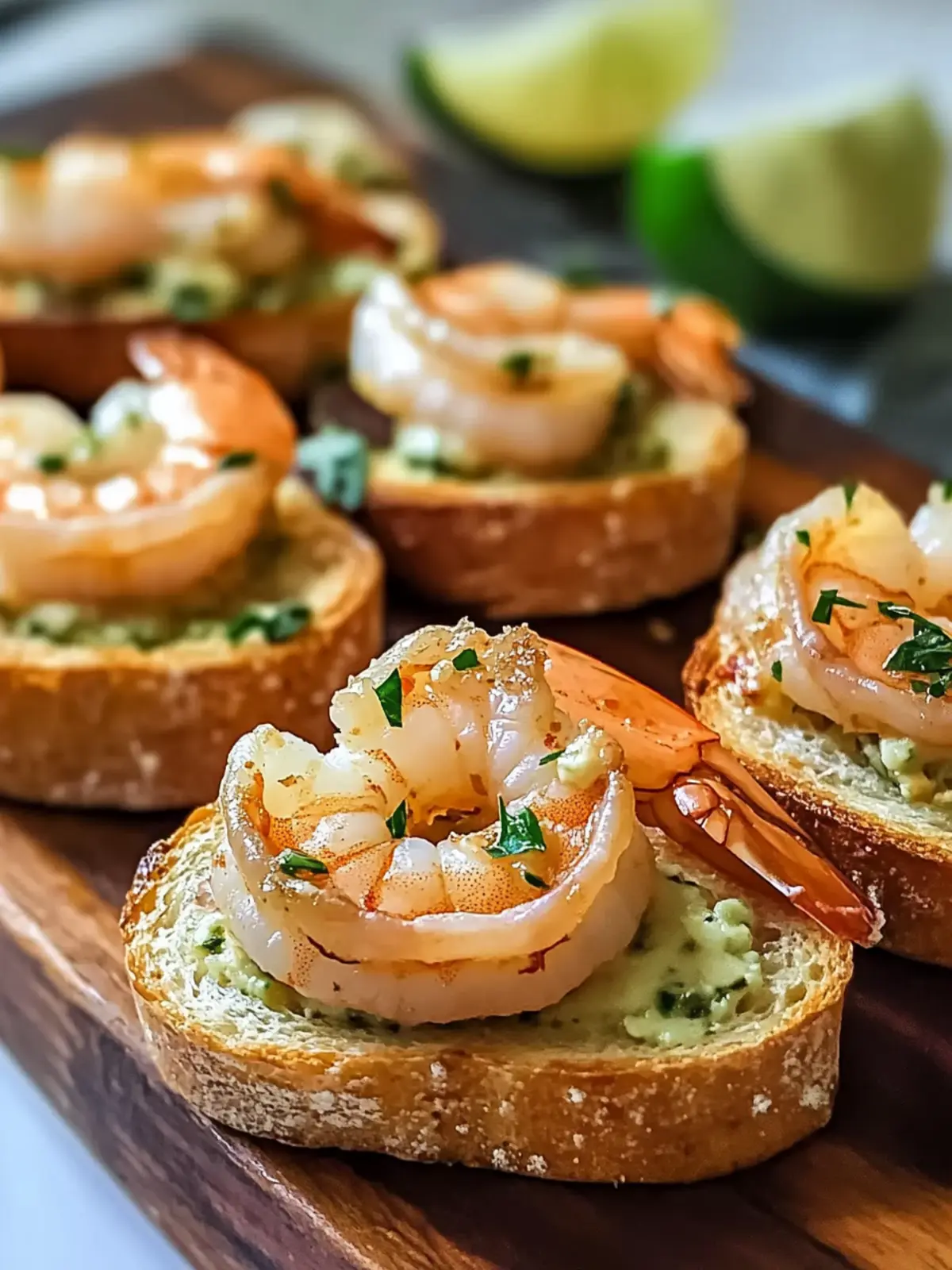 Garlic Shrimp Crostini: The Ultimate Quick Appetizer Delight 3 Garlic Shrimp Crostini